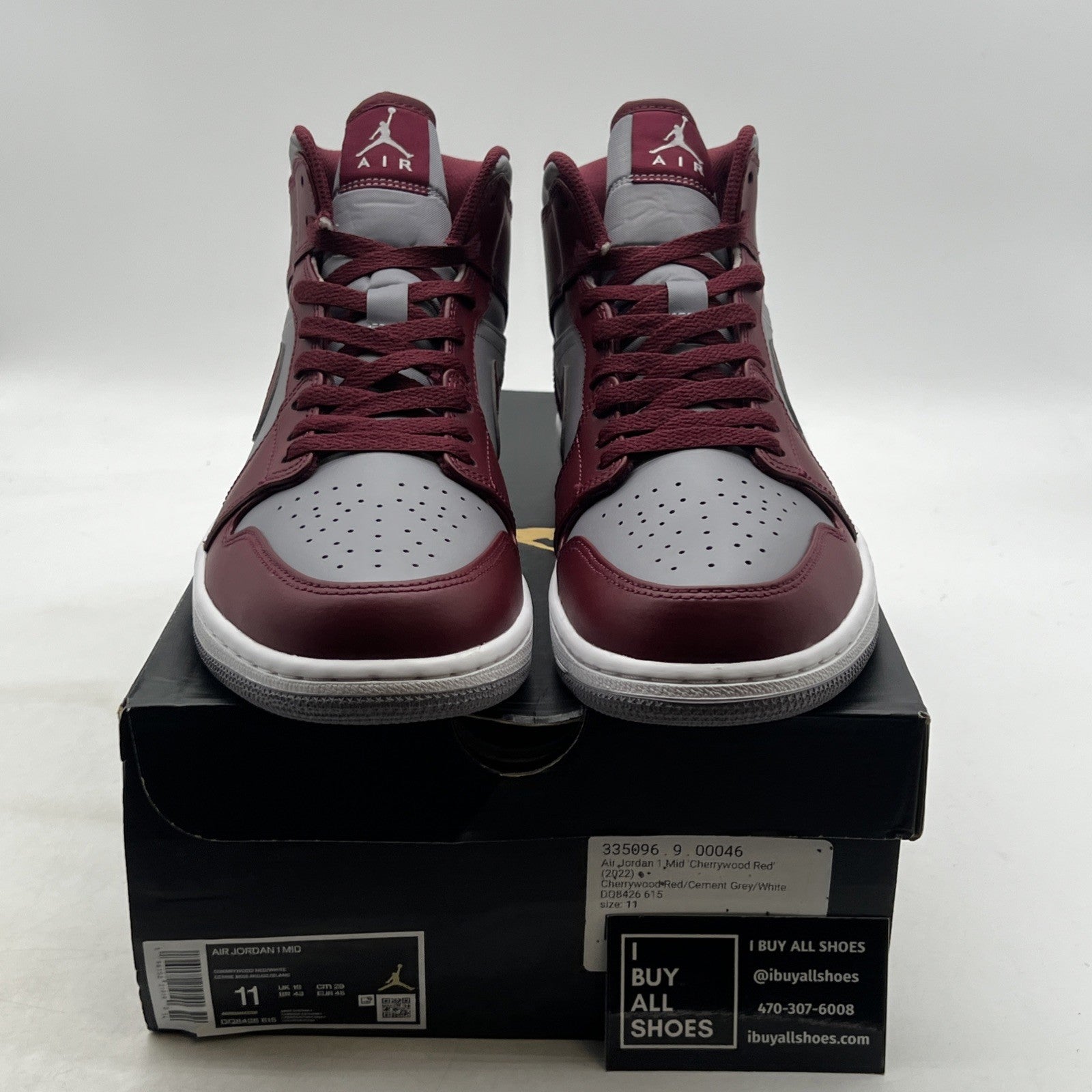 Size 11 - Air Jordan 1 Cherrywood Red 2022 (DQ8426-615)