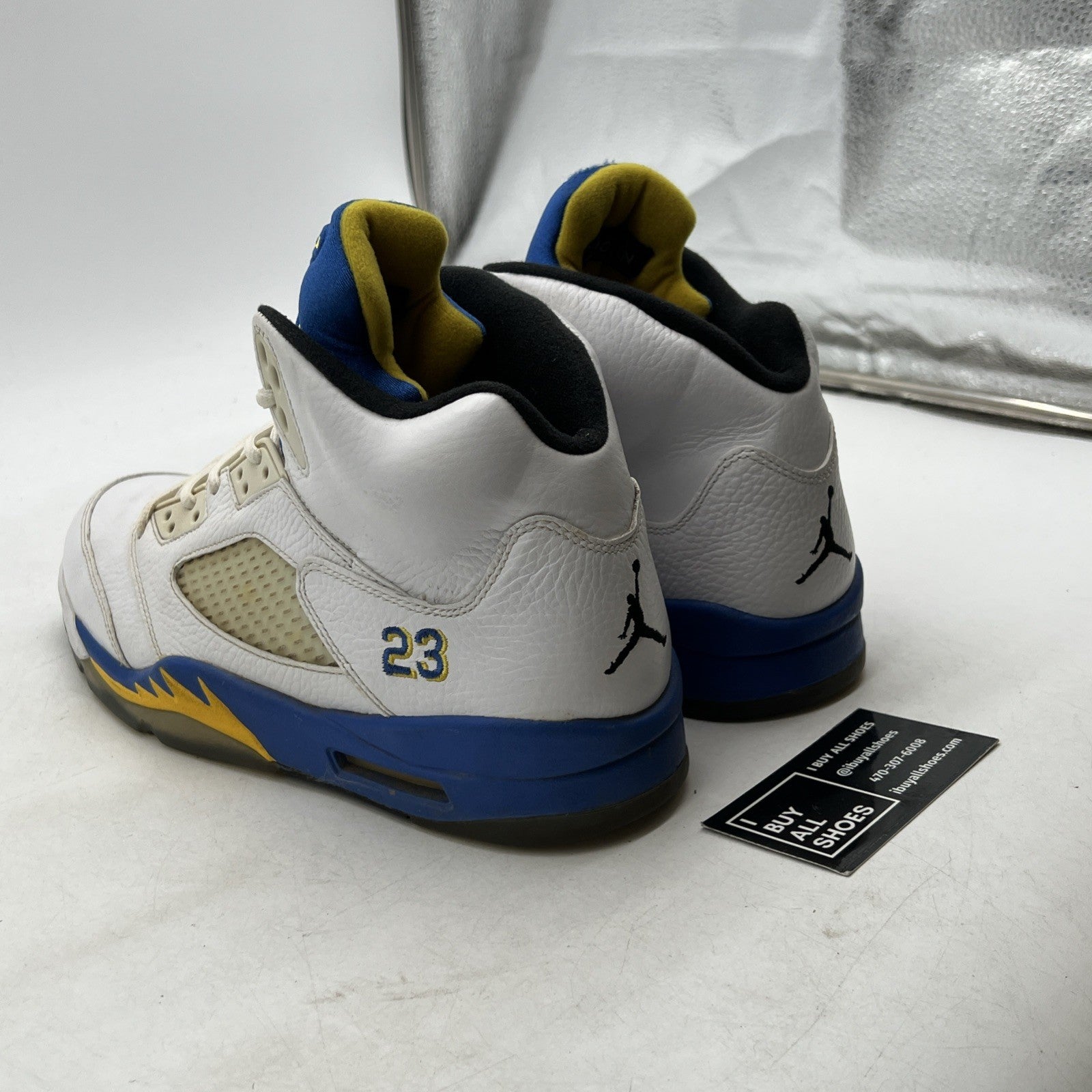 Size 10.5 - Air Jordan 5 Retro 2013 Laney (136027-189)