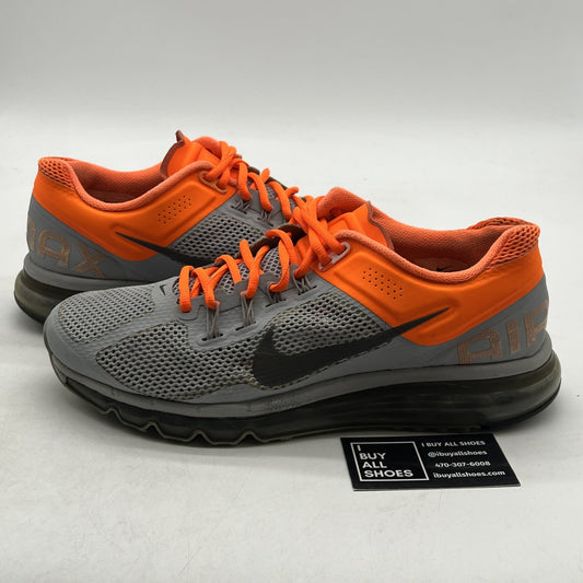Size 11 - Nike Air Max 2013 Dark Grey Orange (554886-009)