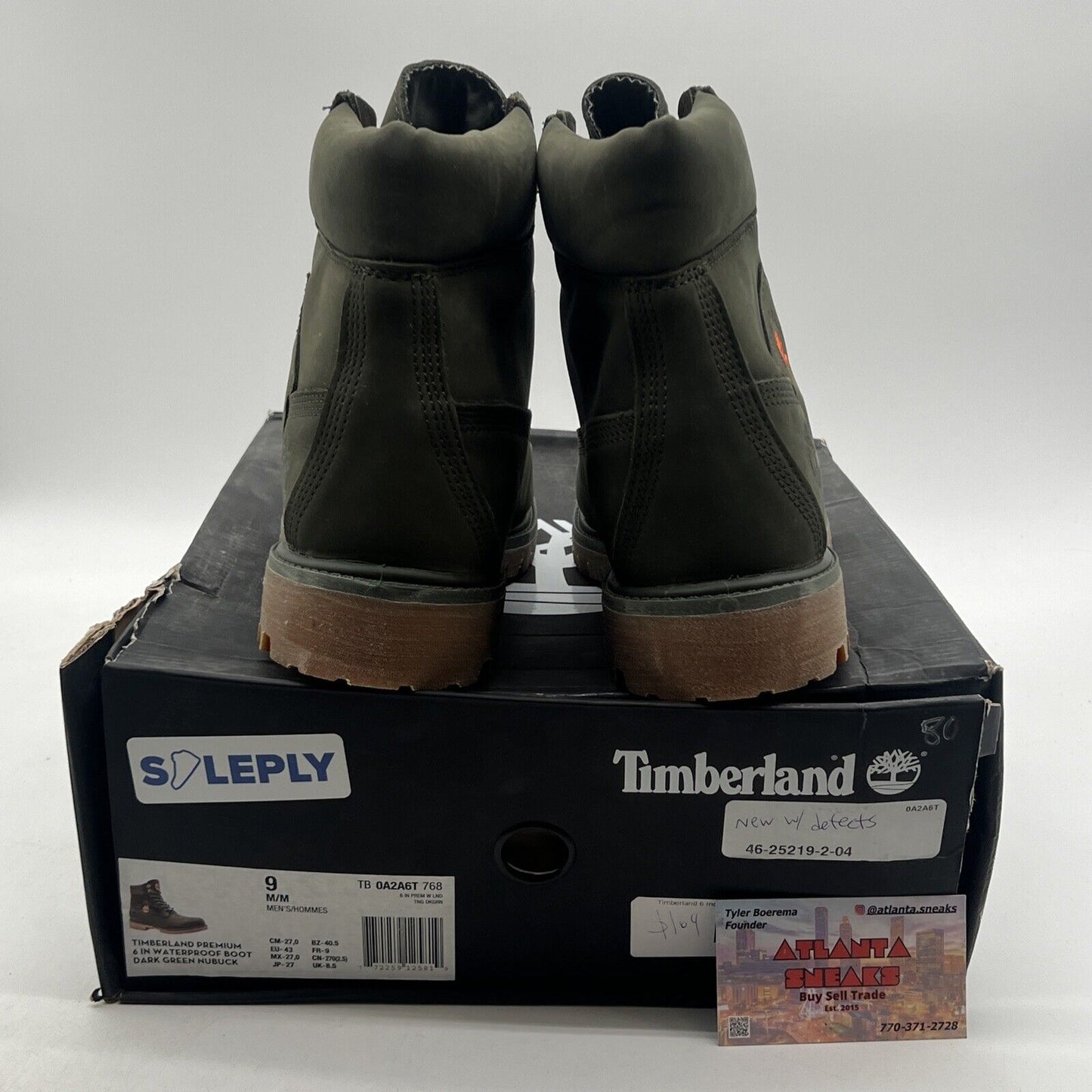 Size 9 - Timberland Boots Premium Dark Green (TB0A2A6T768)