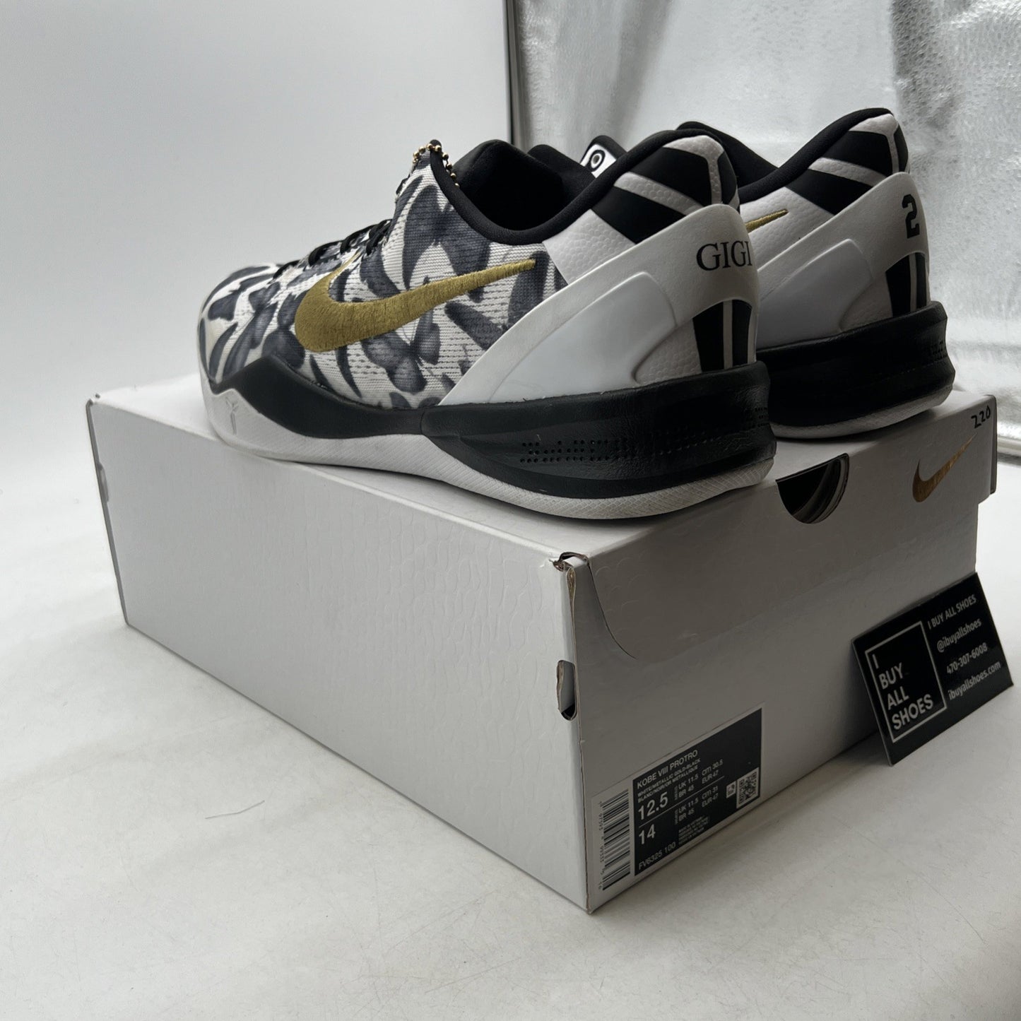 Size 12.5 - Nike Kobe 8 Protro Mambacita (FV6325-100)