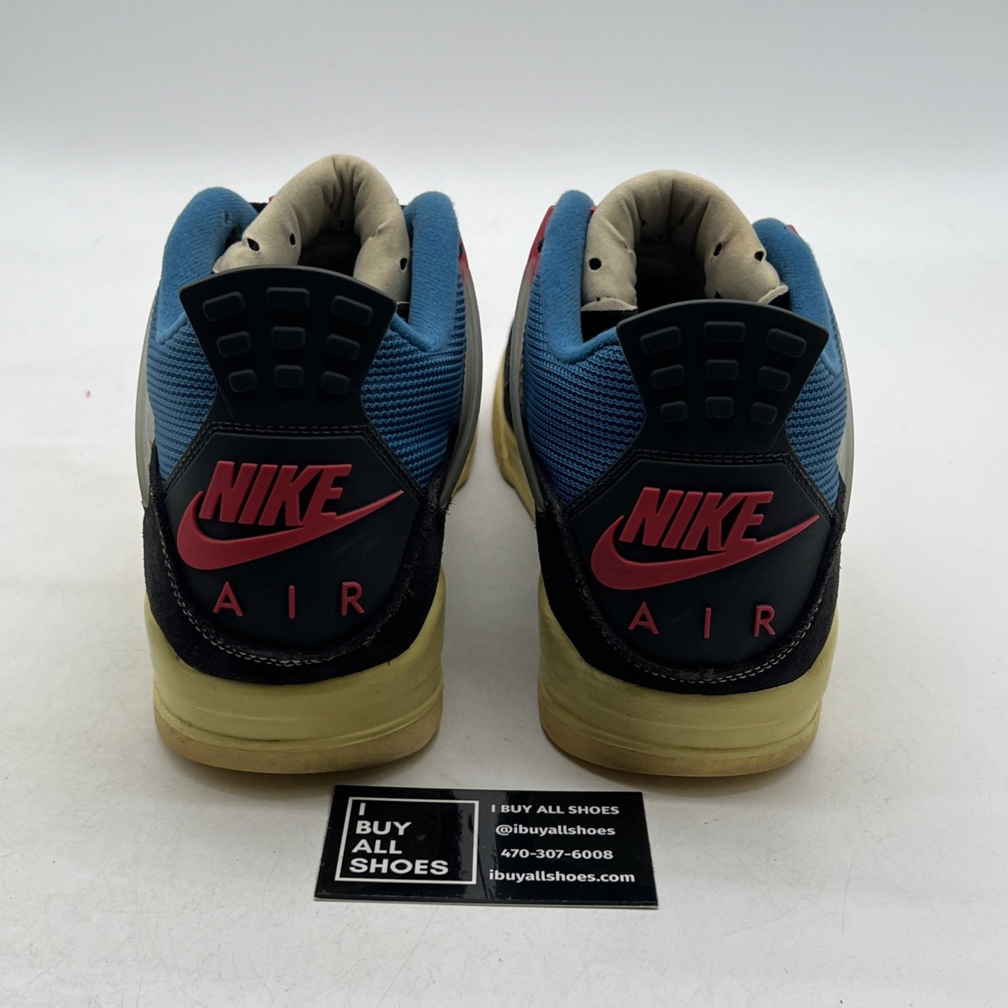Size 13 - Air Jordan 4 Retro x Union LA Mid Off Noir (DC9533-001)