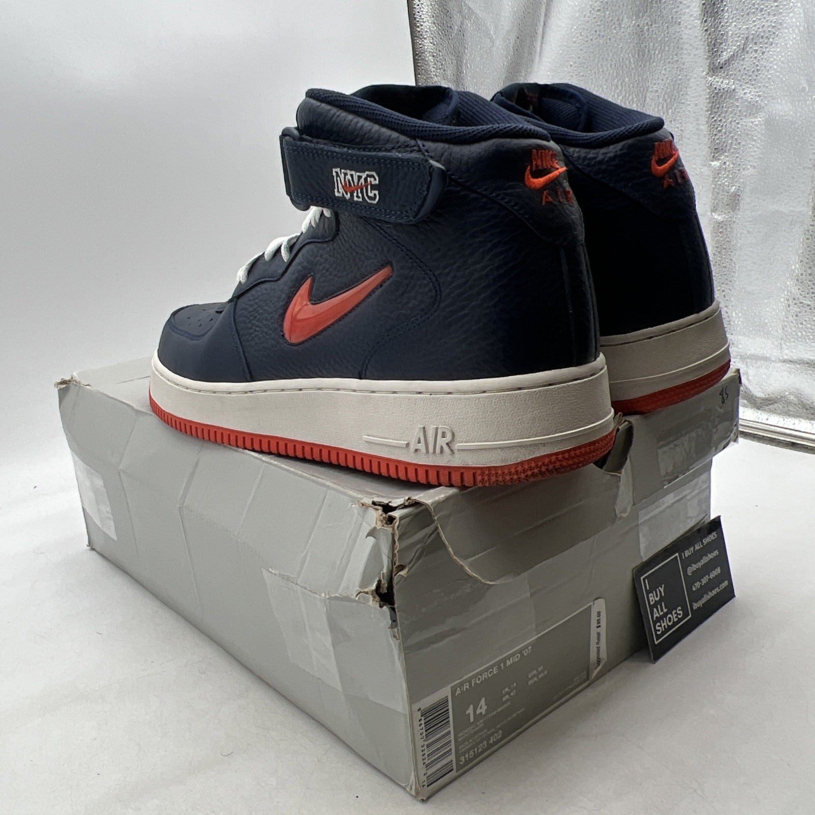 Size 14 - Nike Air Force 1 Mid NYC Jewel (315123-402)