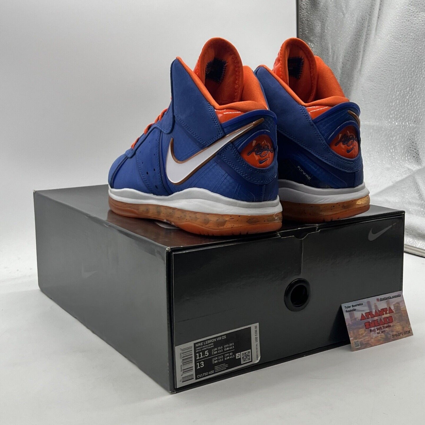 Size 11.5 - Nike LeBron 8 HWC - (CV1750-400)