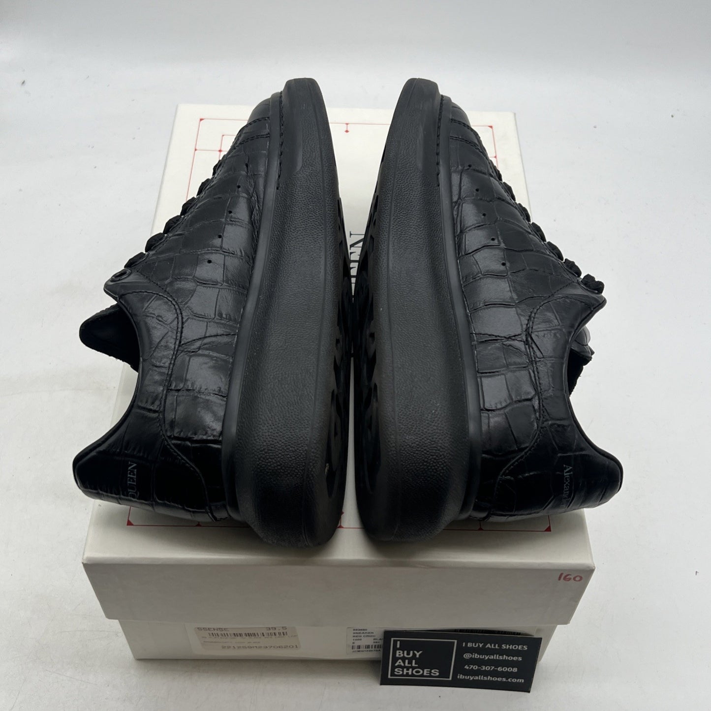Size 39.5 - Alexander McQueen Sneaker Oversized Classic Men Black