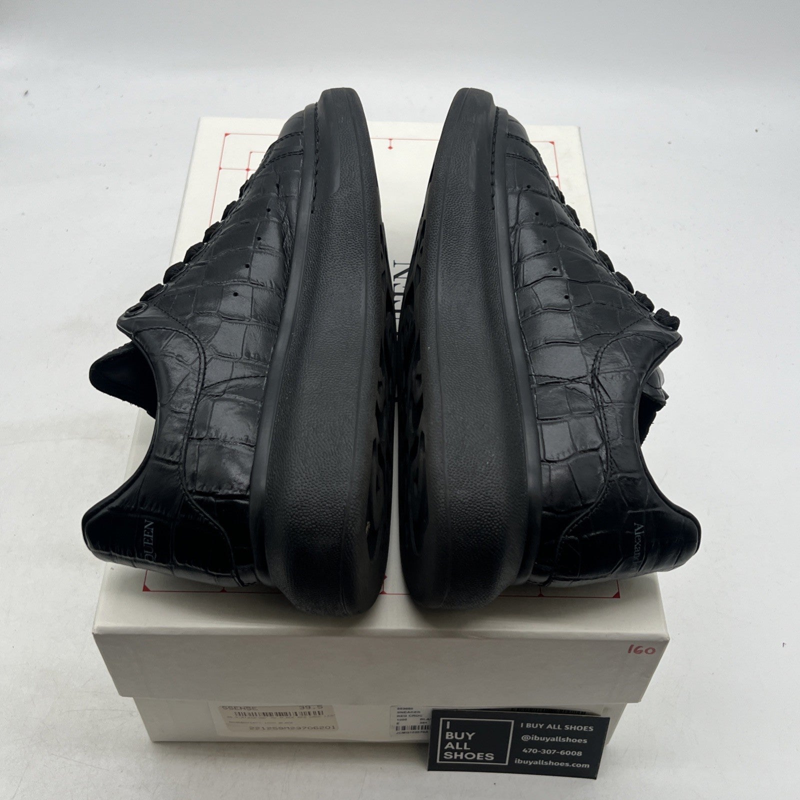 Size 39.5 - Alexander McQueen Sneaker Oversized Classic Men Black