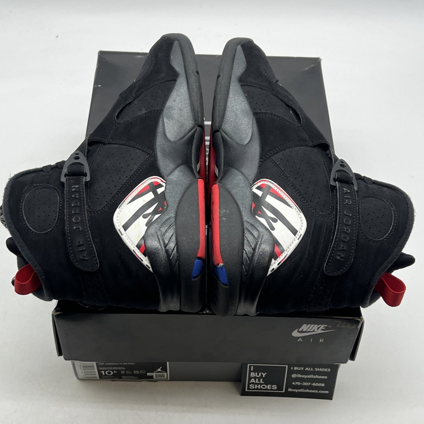 Size 10.5 - Air Jordan 8 Retro Mid Playoff (305381-062)