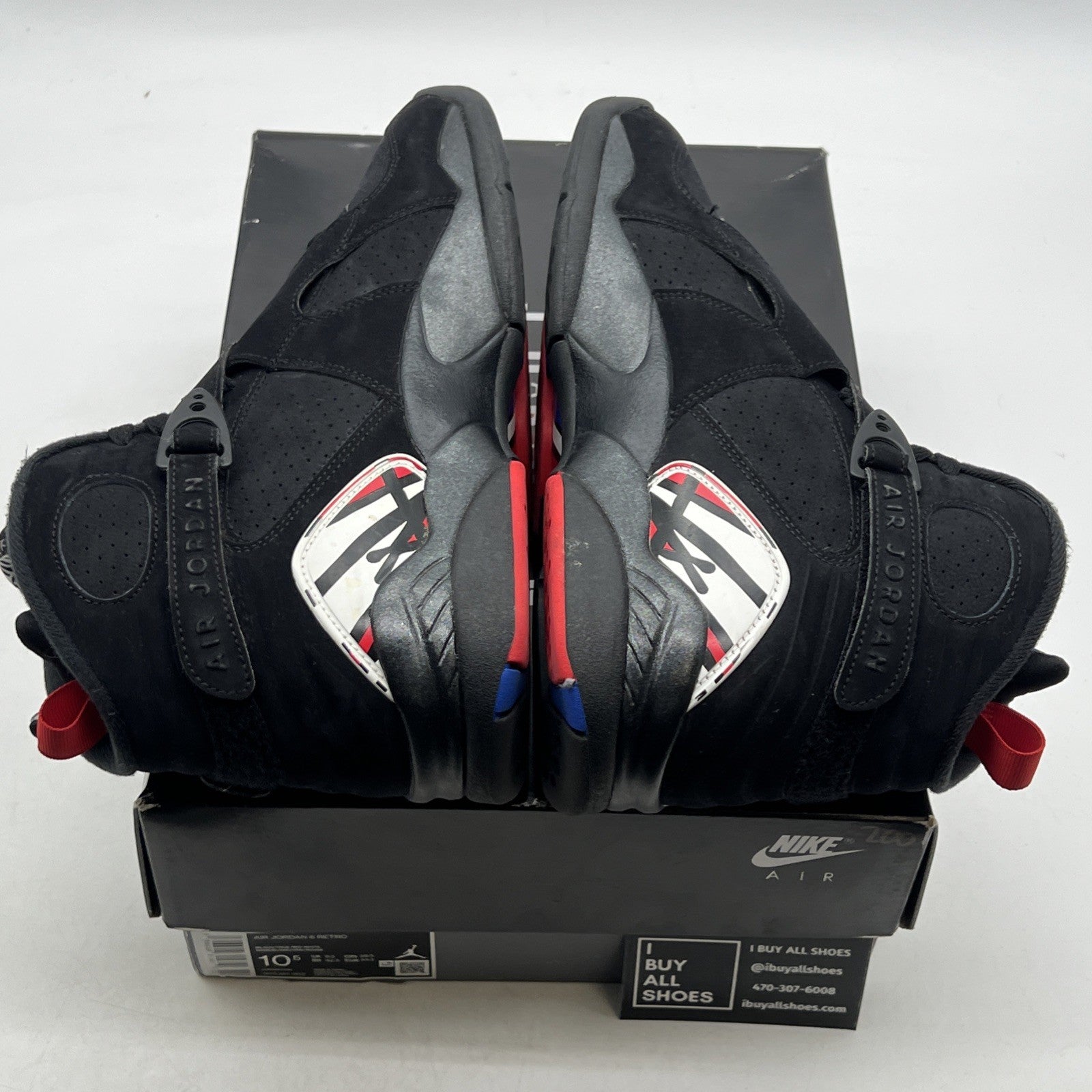 Size 10.5 - Air Jordan 8 Retro Mid Playoff (305381-062)