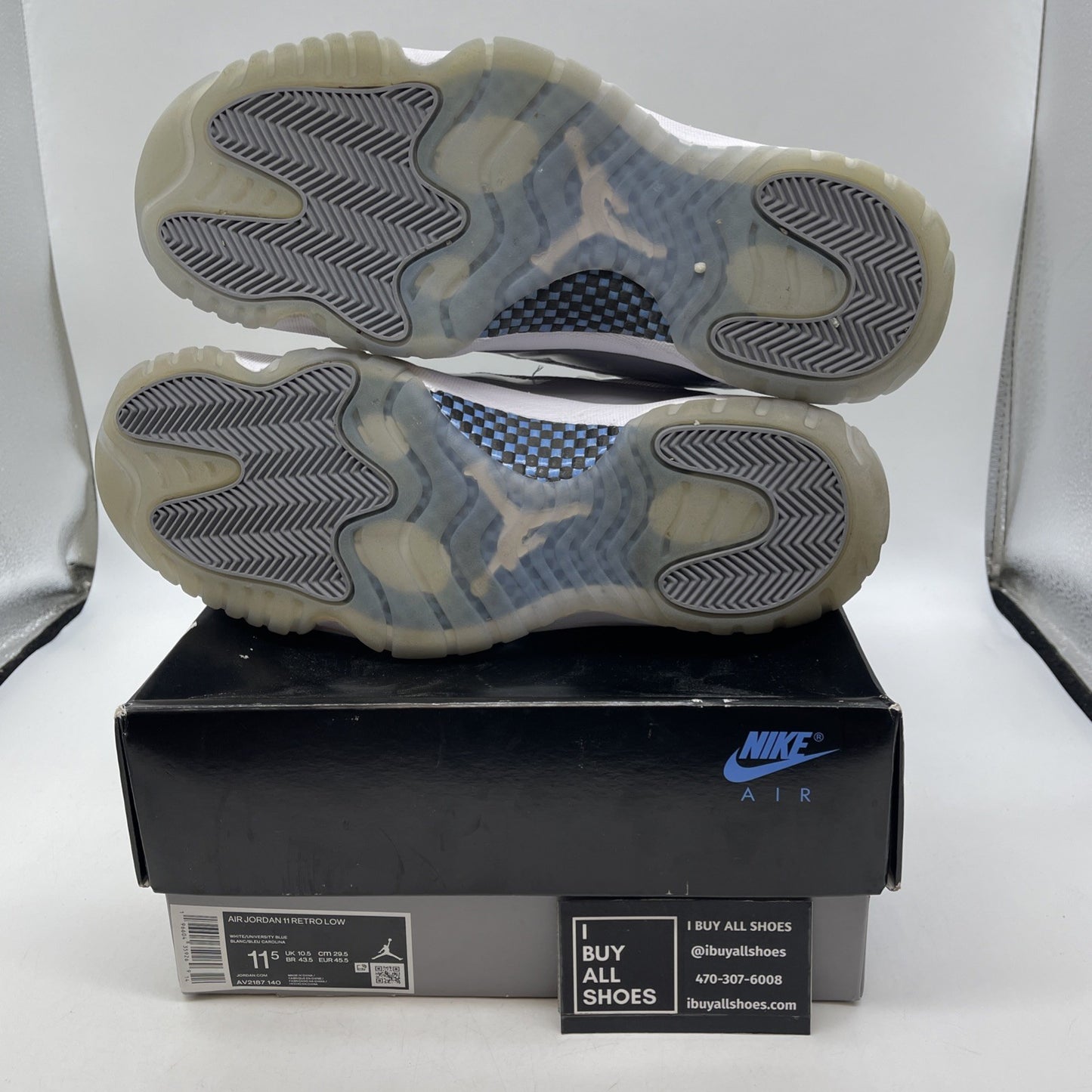 Size 11.5 - Air Jordan 11 Retro Low Cement Grey (AV2187-140)