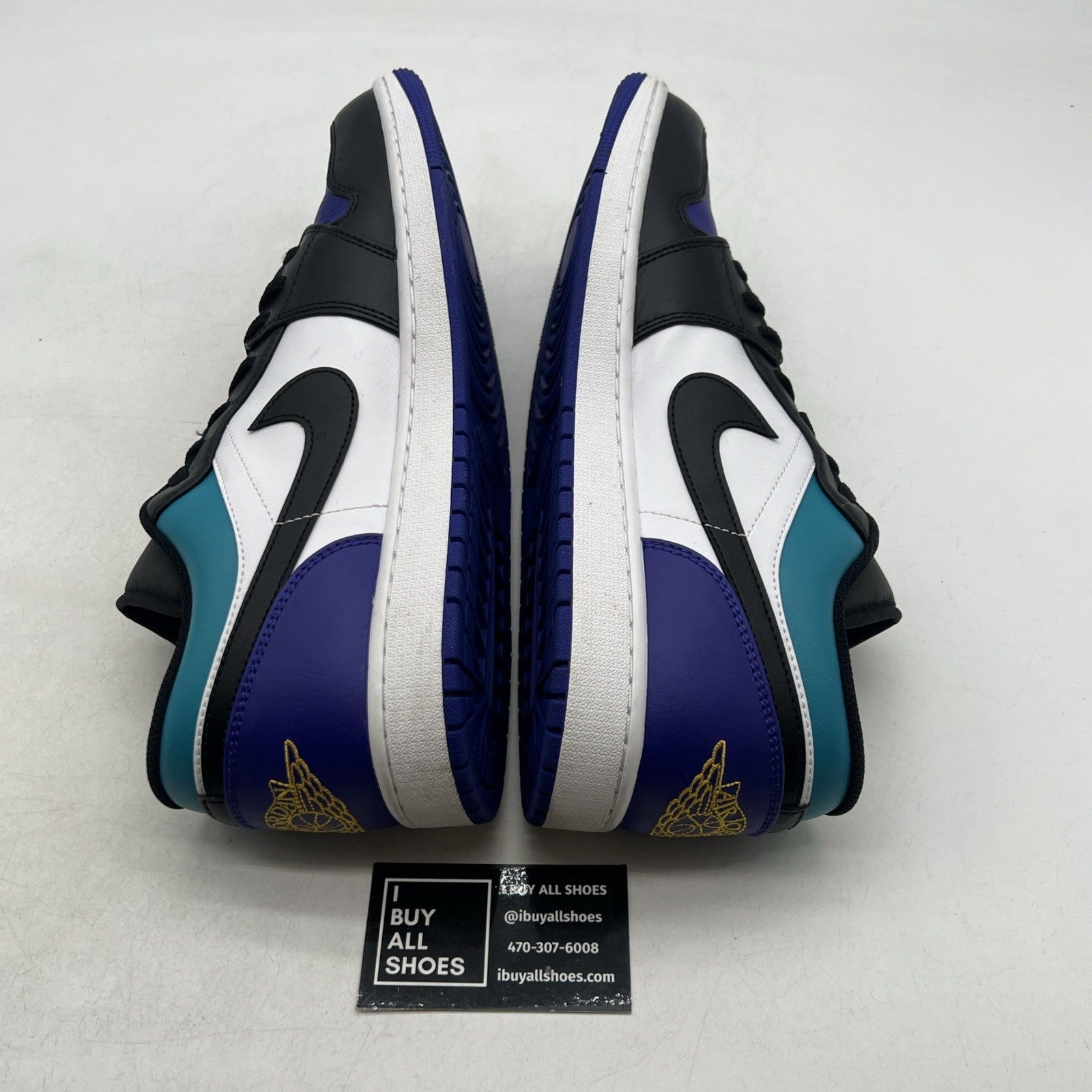 Size 14 - Air Jordan 1 Low Aqua (553558-154)