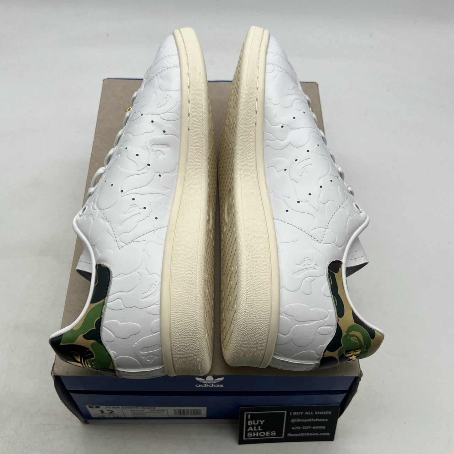 Size 12 - BAPE x Adidas Stan Smith 30th Anniversary (IG1115)