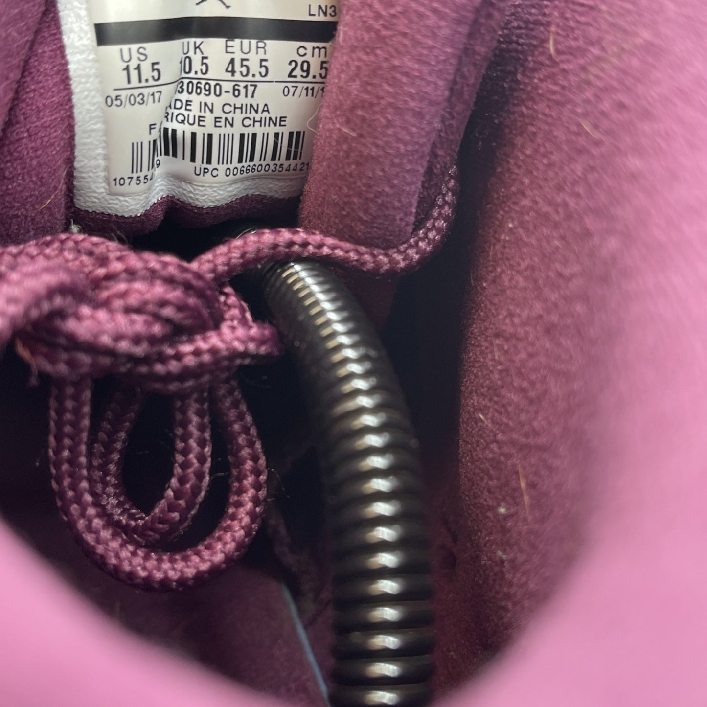 Size 11.5 - Air Jordan 12 Retro Bordeaux (130690-617)