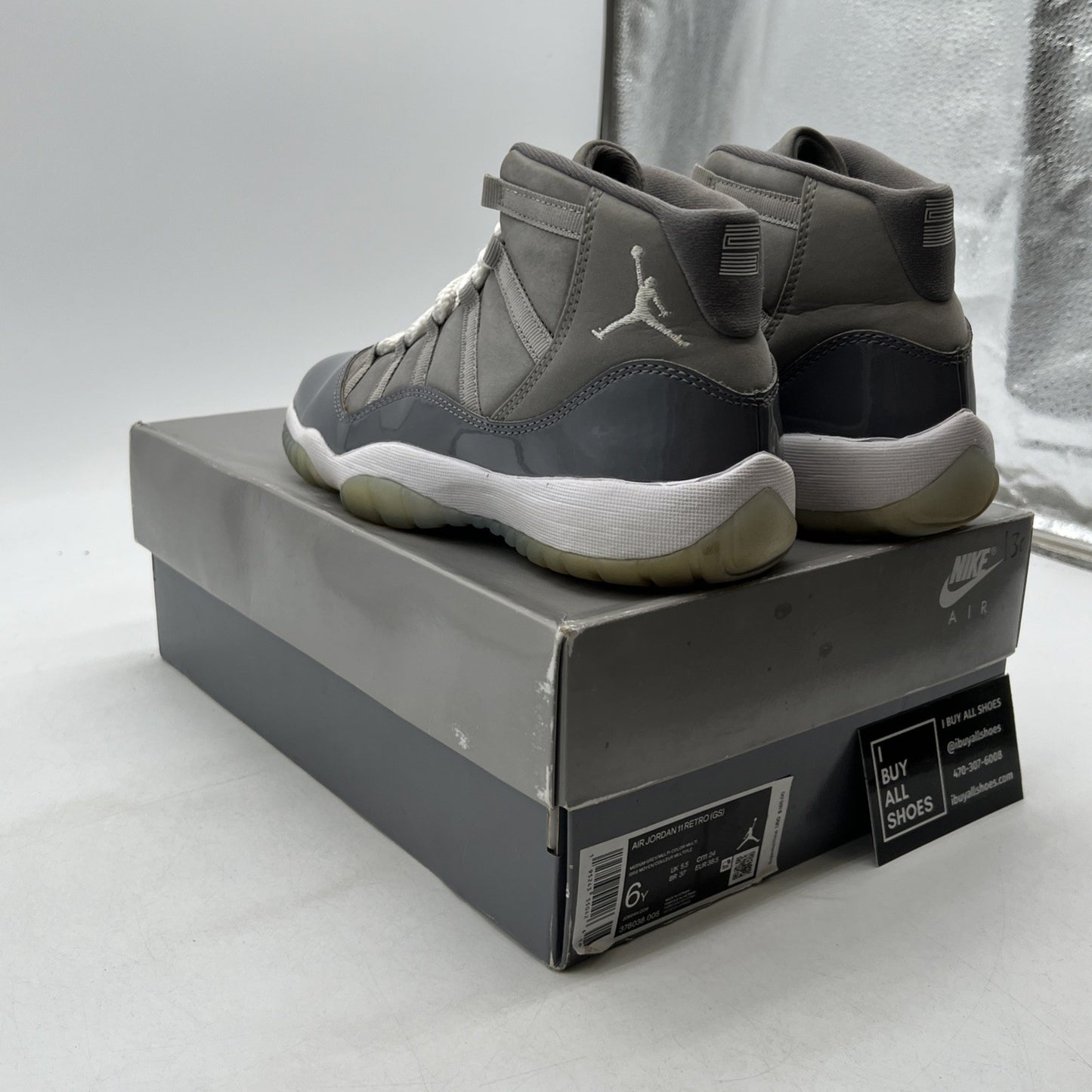 Size 6 - Air Jordan 11 Retro High Cool Grey (378038-005)