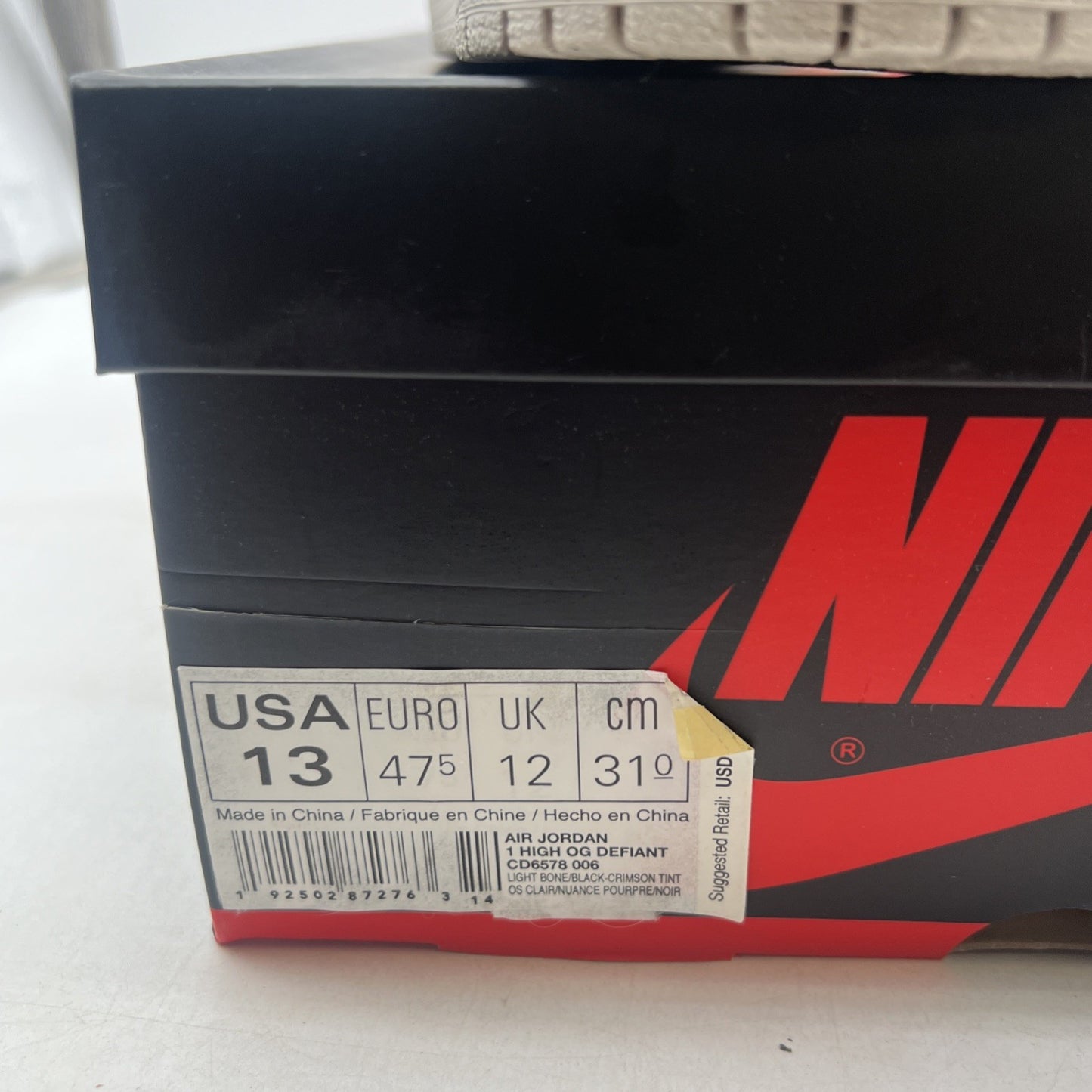 Size 13 - Air Jordan 1 Retro SB High NYC to Paris (CD6578-006)