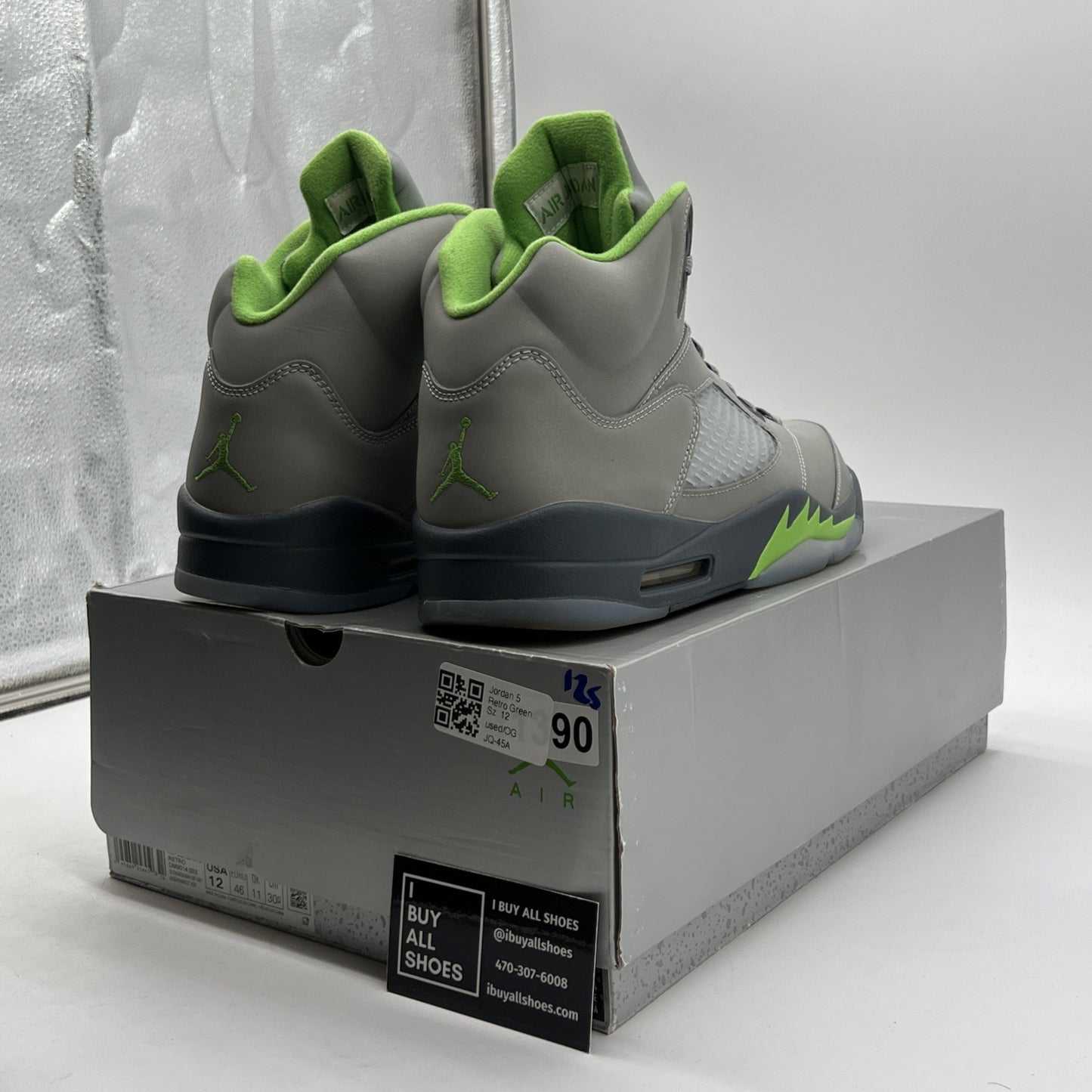 Size 12 - Air Jordan 5 Retro Green Bean (DM9014-003)