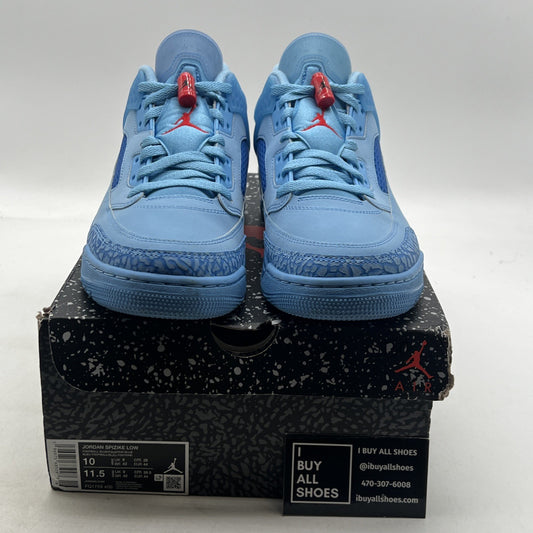 Size 10 - Air Jordan Spizike Low Houston Oilers (FQ1759-400)