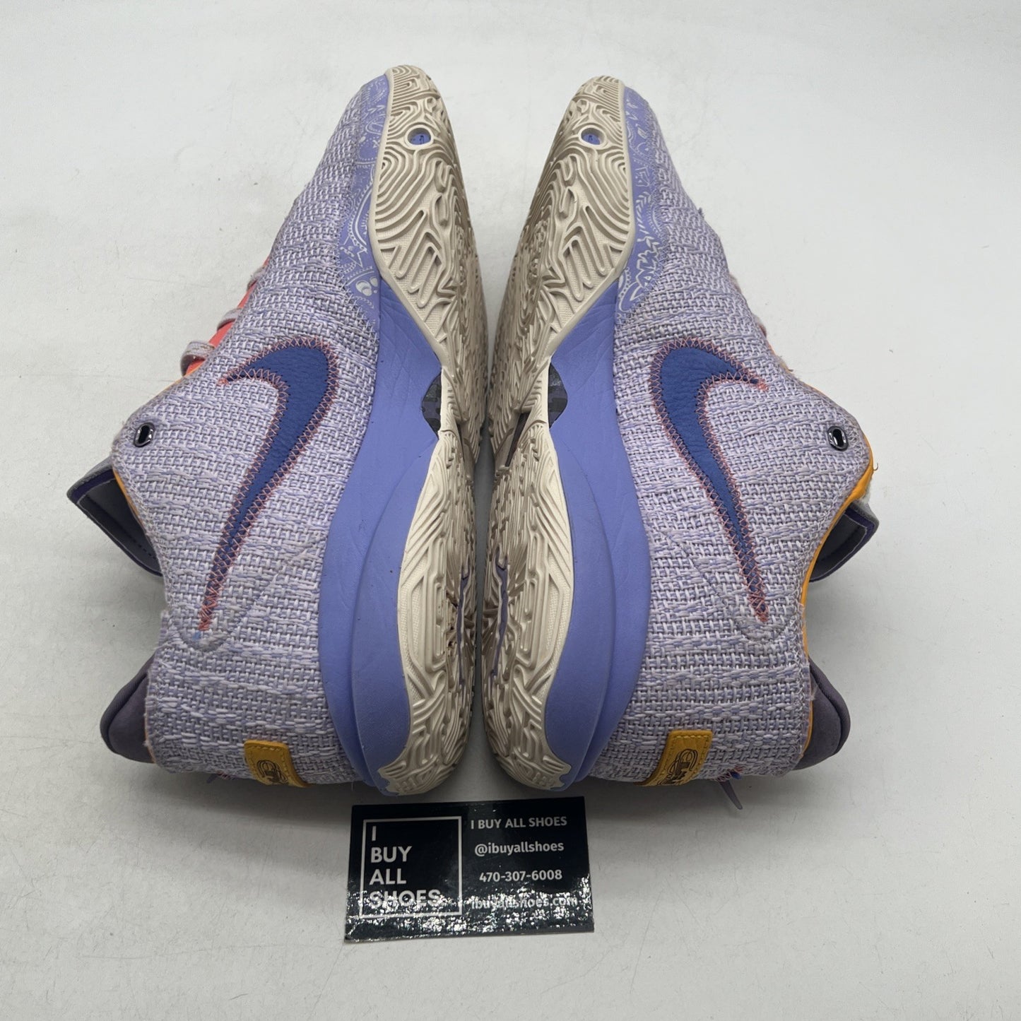 Size 14 - Nike LeBron 20 Low Purple And Gold (DJ5423-500)
