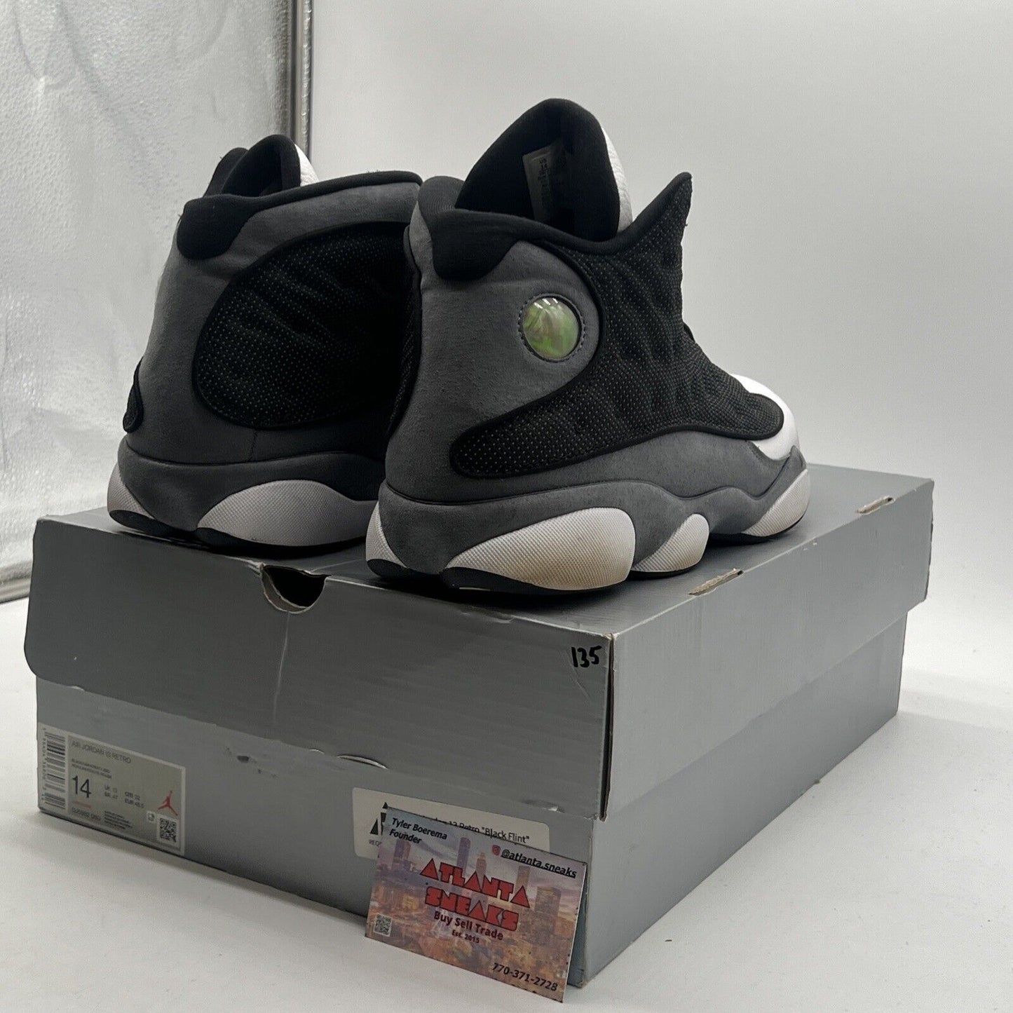 Size 14 - Air Jordan 13 Retro Black Flint (DJ5982-060)