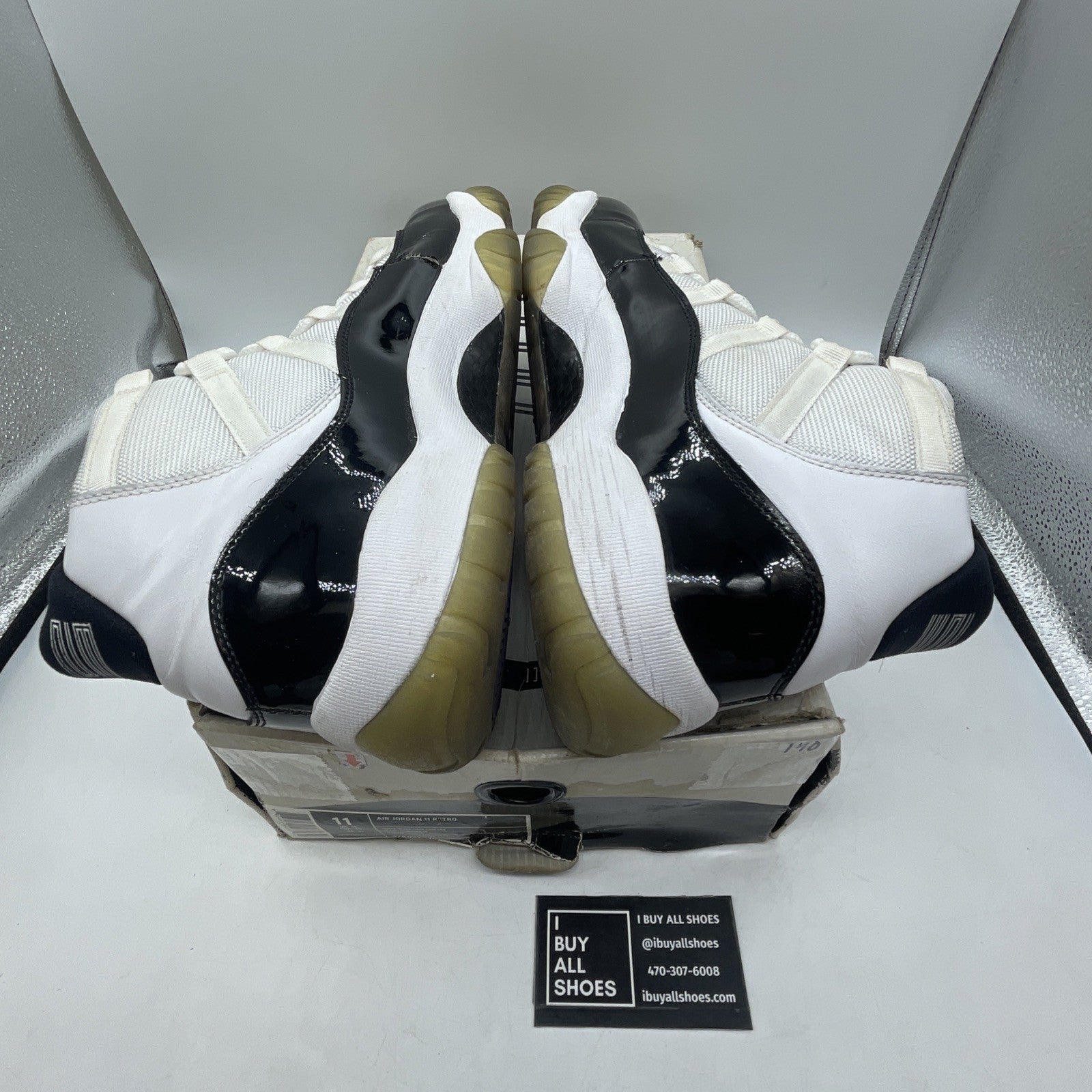 Size 11 - Air Jordan 11 Retro Concord 2011 (378037-107)