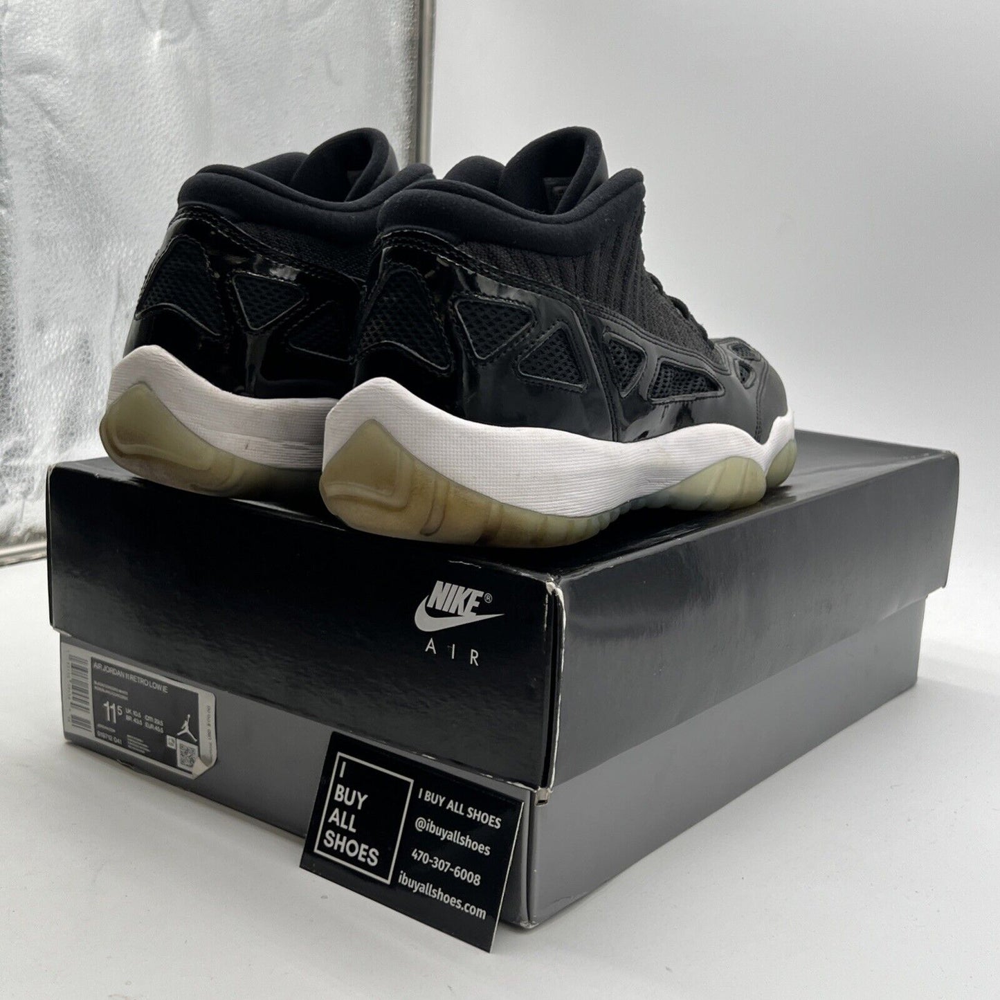 Size 11.5 - Air Jordan 11 Retro IE Low Space Jam (919712-041)