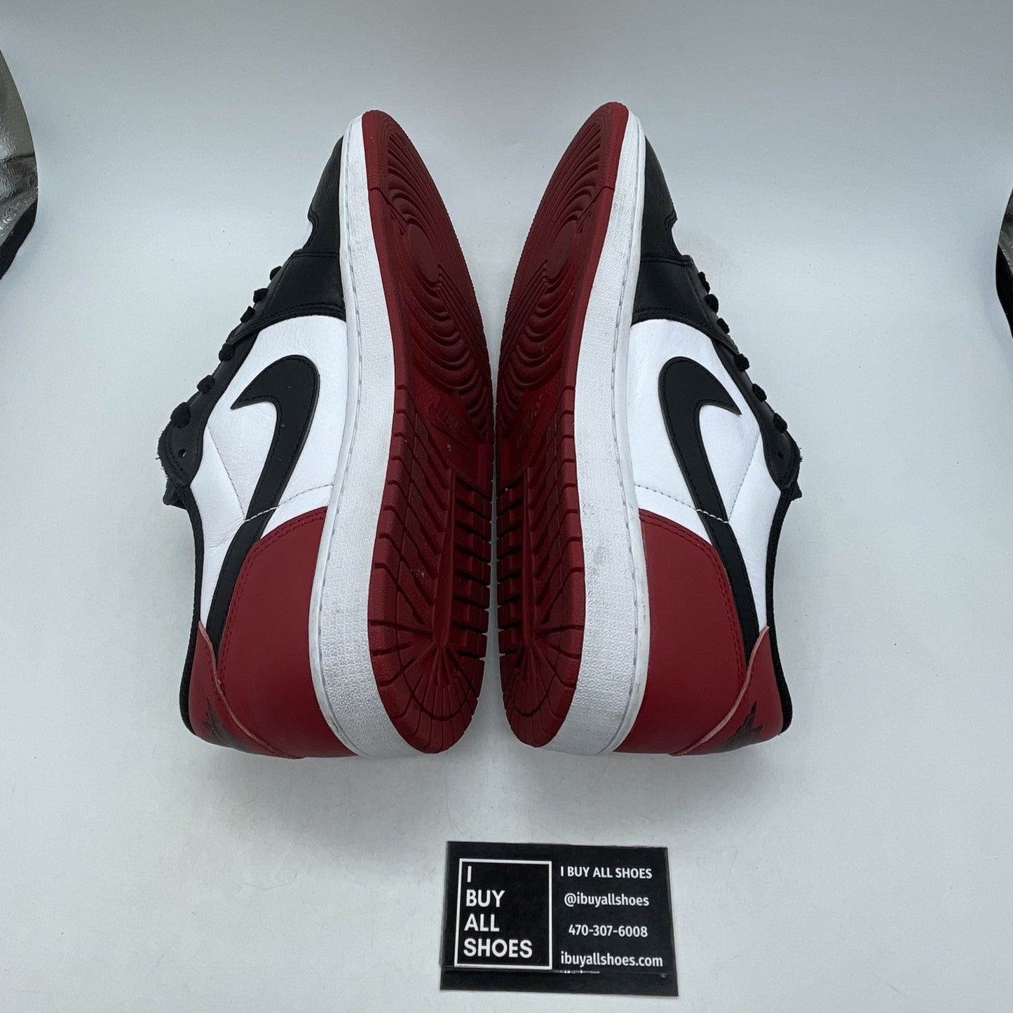 Size 13 - Air Jordan 1 Retro OG Low Black Toe (CZ0790-106)