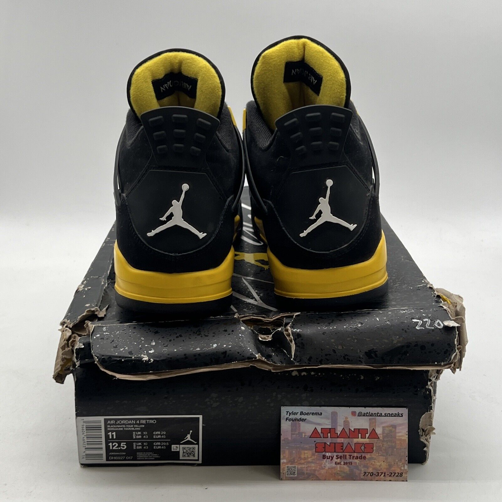 Size 11 - Air Jordan 4 Retro Mid Thunder (DH6927-017)