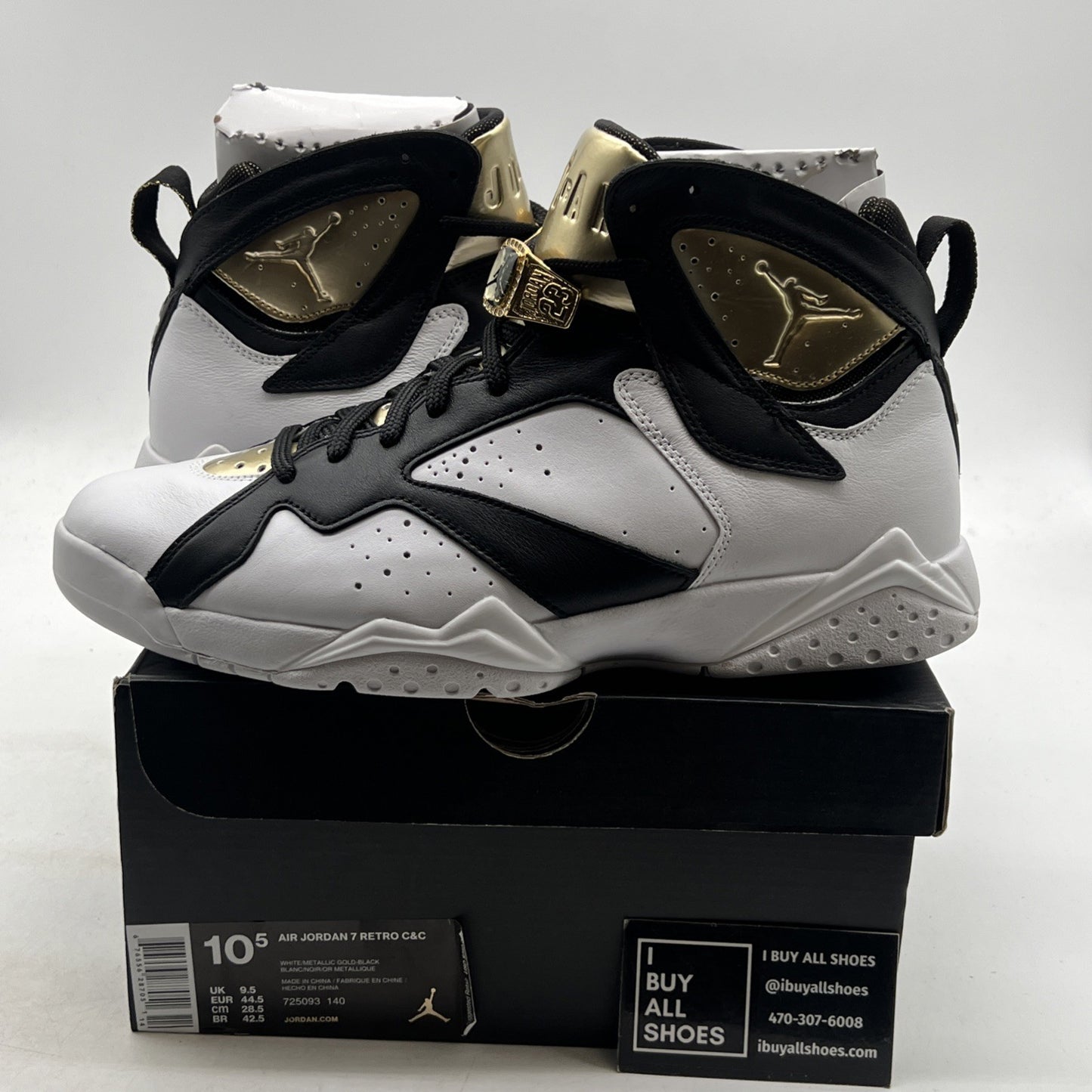 Size 10.5 - Air Jordan 7 Retro Champagne (725093-140)