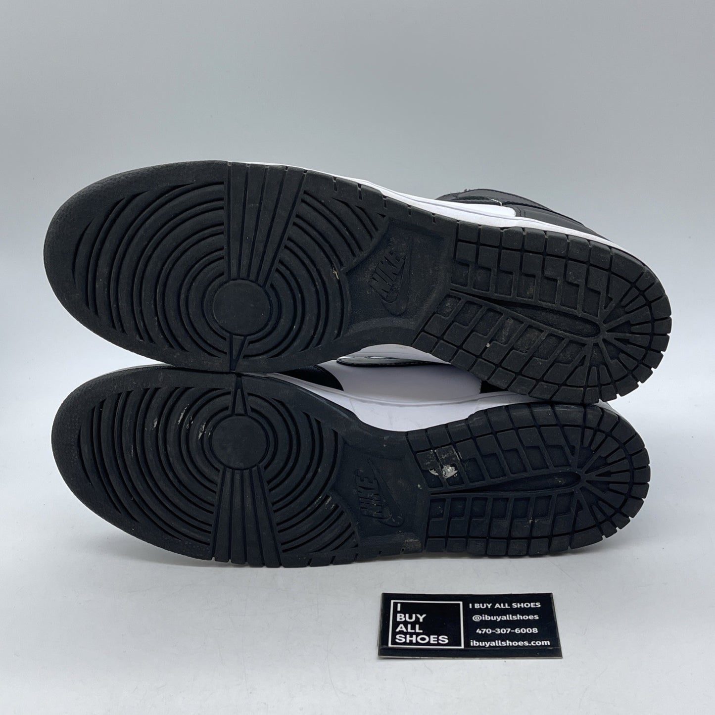 Size 13 - Nike Dunk High Black White (DD1399-105)