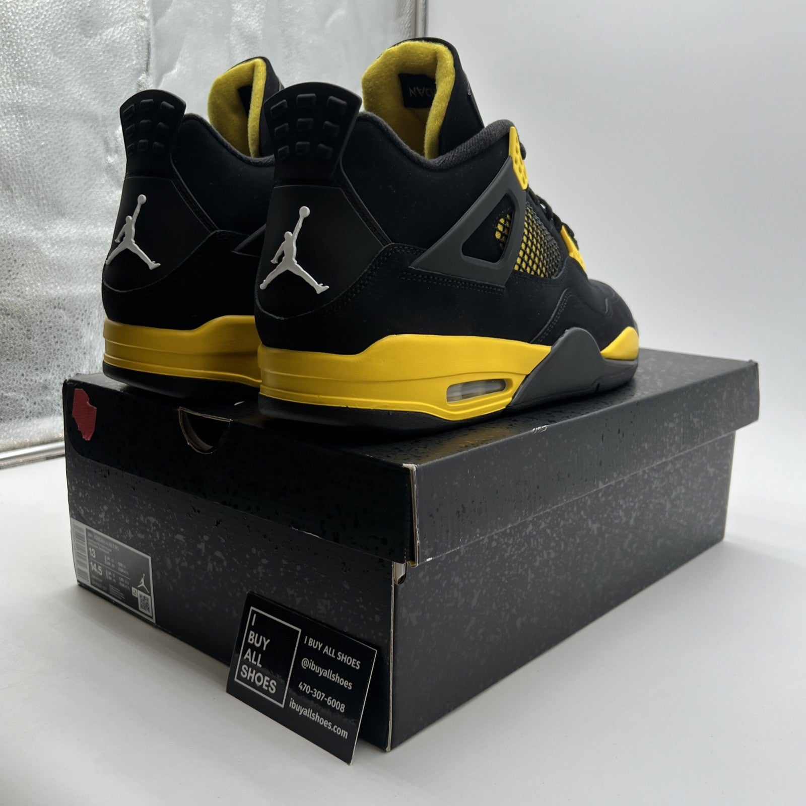 Size 13 - Air Jordan 4 Retro Mid Thunder (DH6927-017)