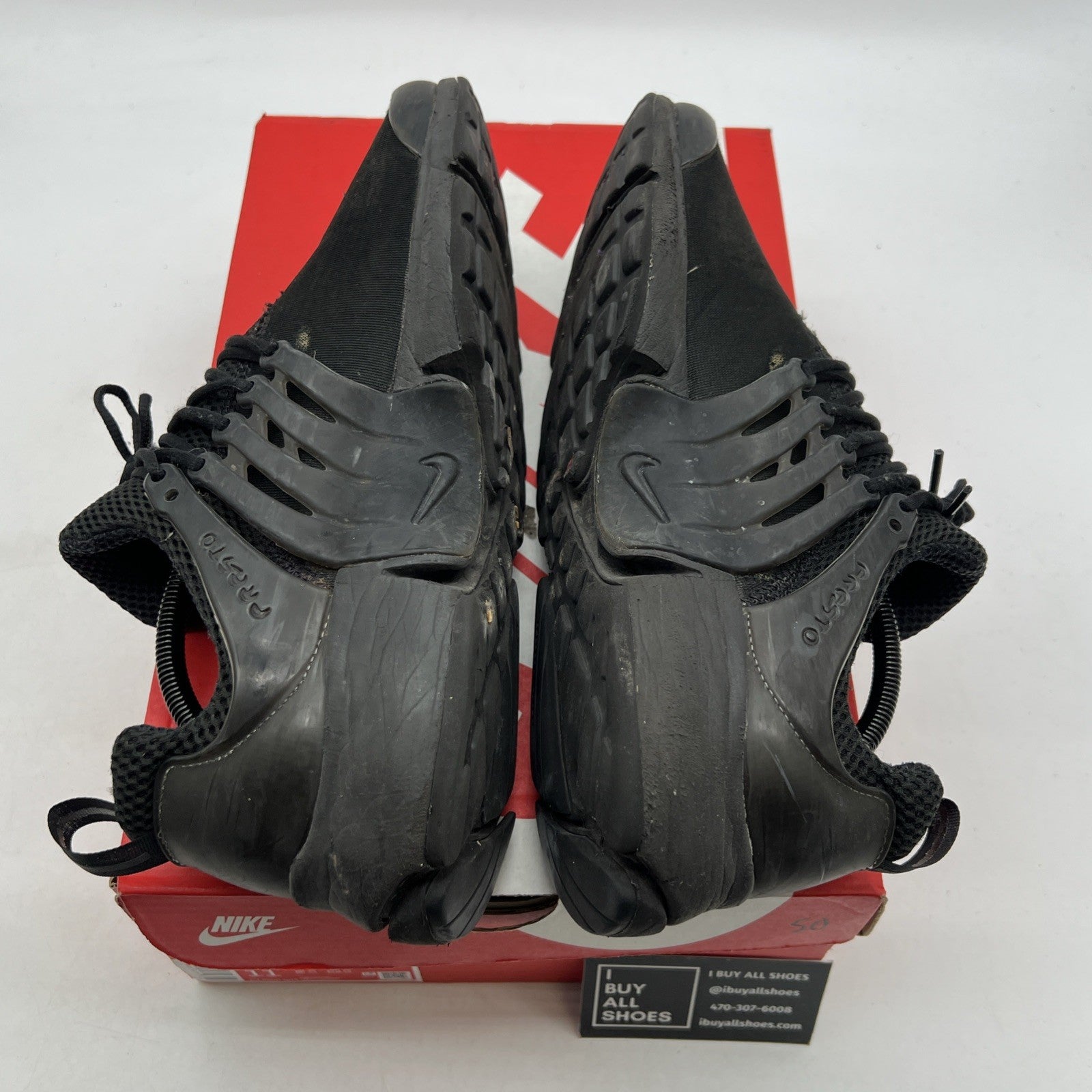 Size 11 - Nike Air Presto 2021 Triple Black (CT3550-003)