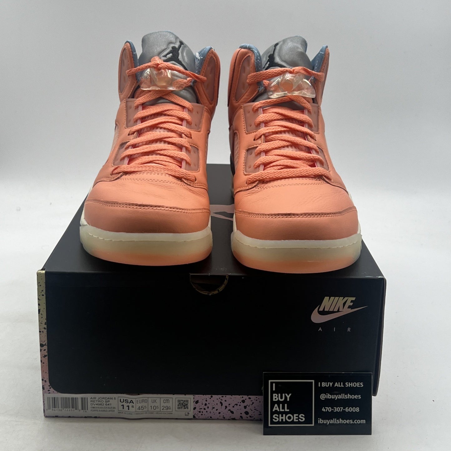 Size 11.5 - Air Jordan 5 Retro x DJ Khaled Mid We The Best - Crimson Bliss