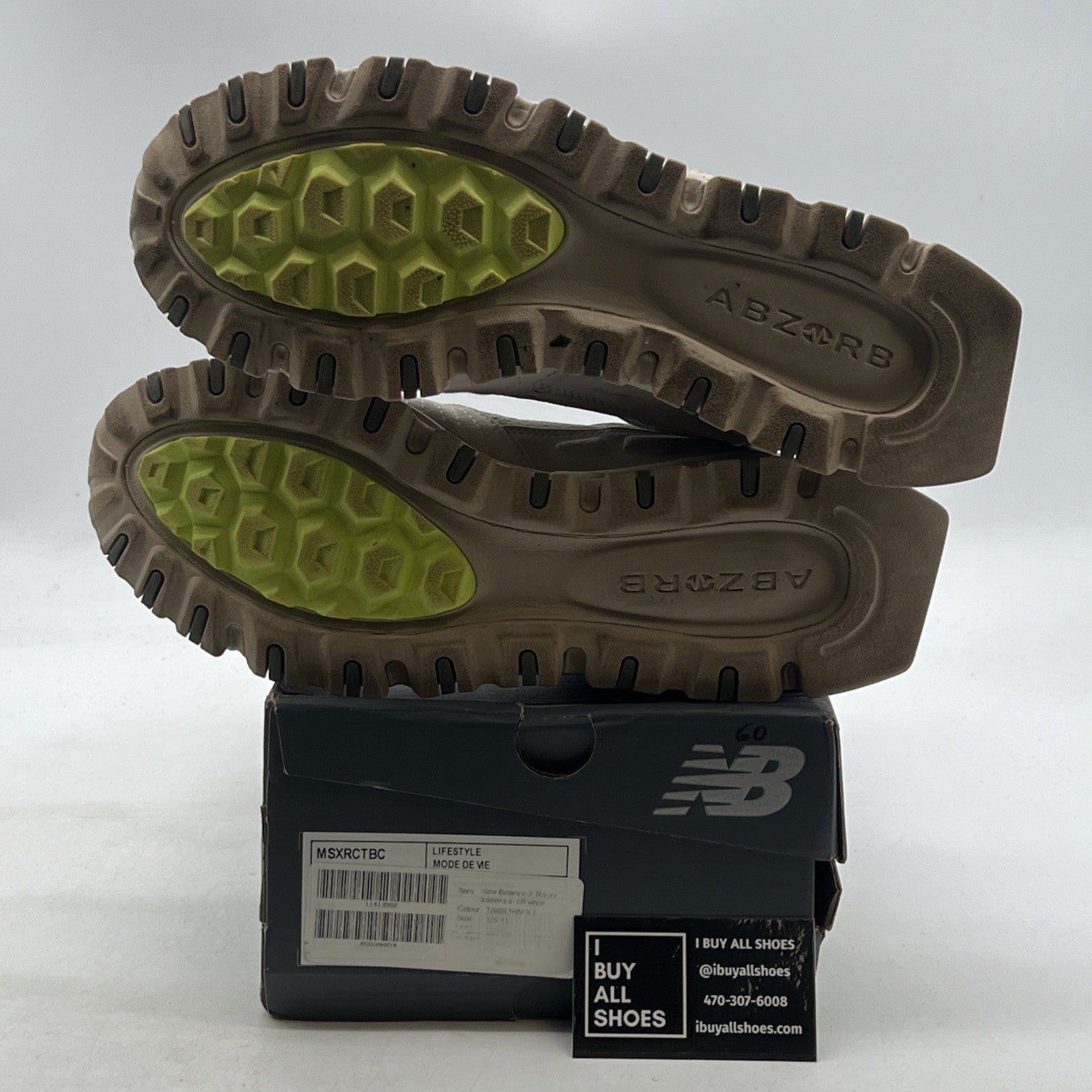 Size 11 - New Balance Mens X-Racer “Timberwolf” (MSXRCTBC)