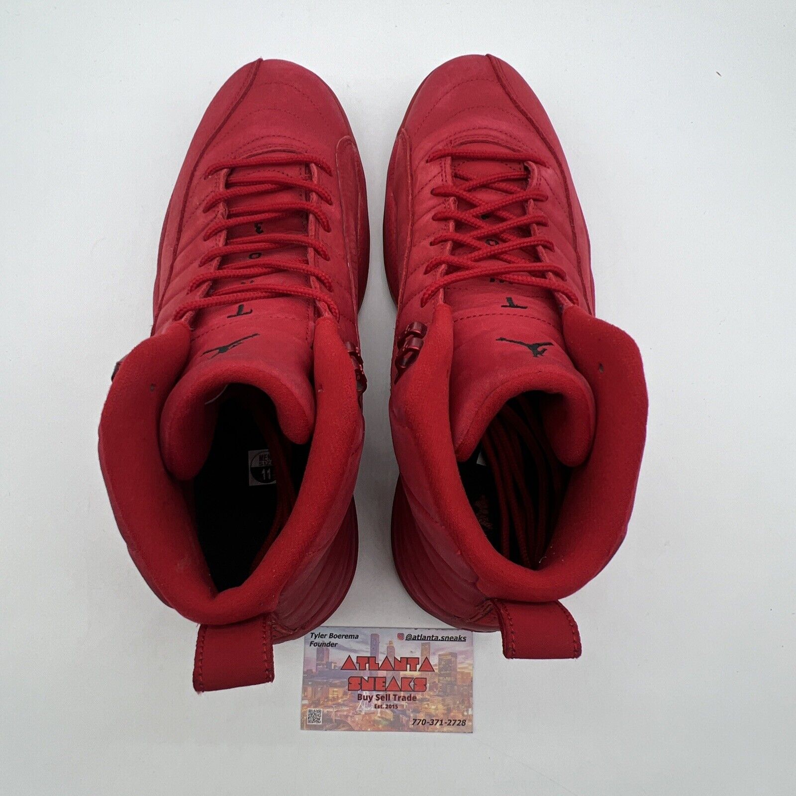 Size 11 - Air Jordan 12 Retro Gym Red Suede (130690-601)