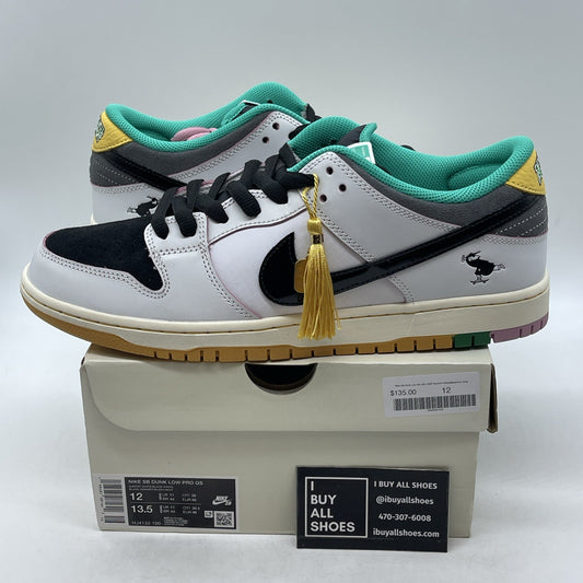 Size 12 - CSEF x Nike Dunk SB Low White Clear Emerald (HJ4132-100)