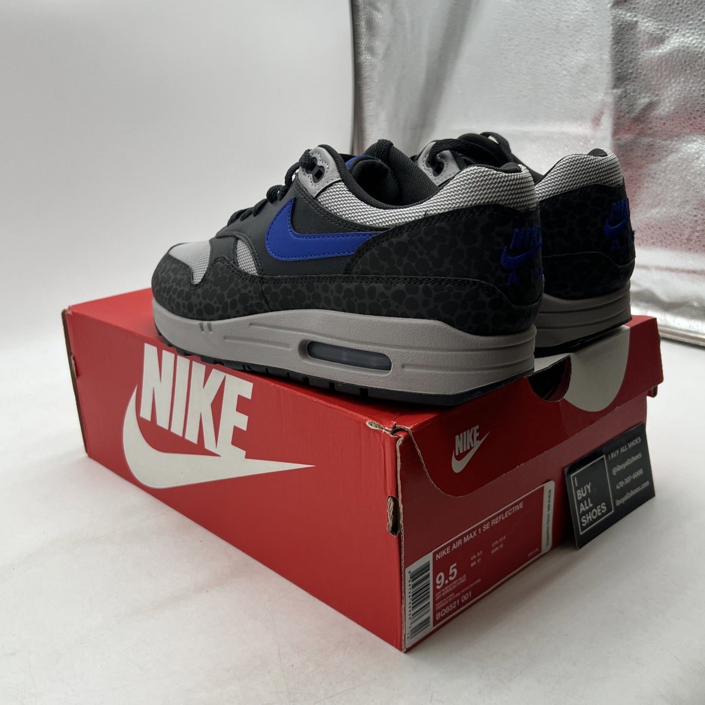 Size 9.5 - Nike Air Max 1 Safari (BQ6521-001)