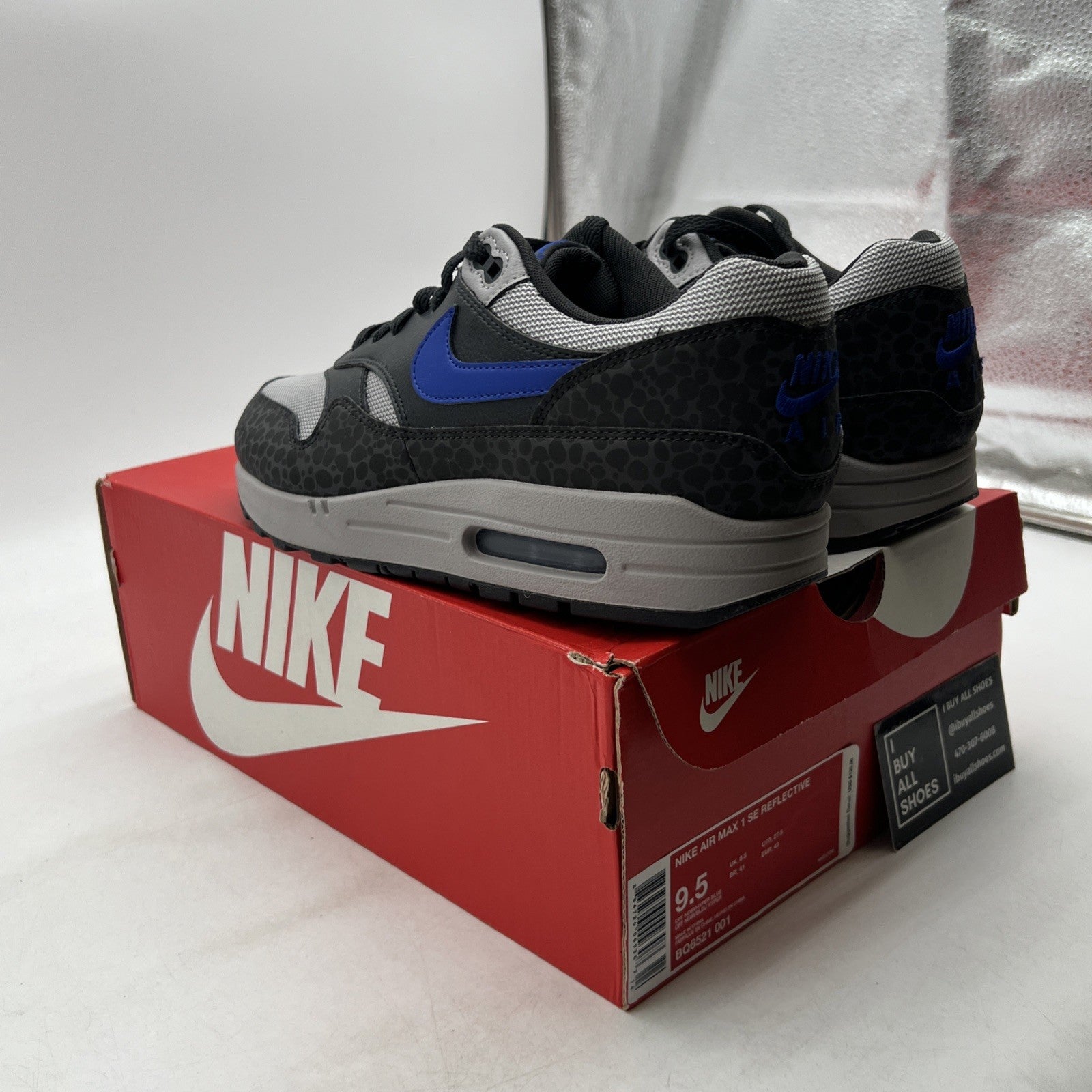 Size 9.5 - Nike Air Max 1 Safari (BQ6521-001)