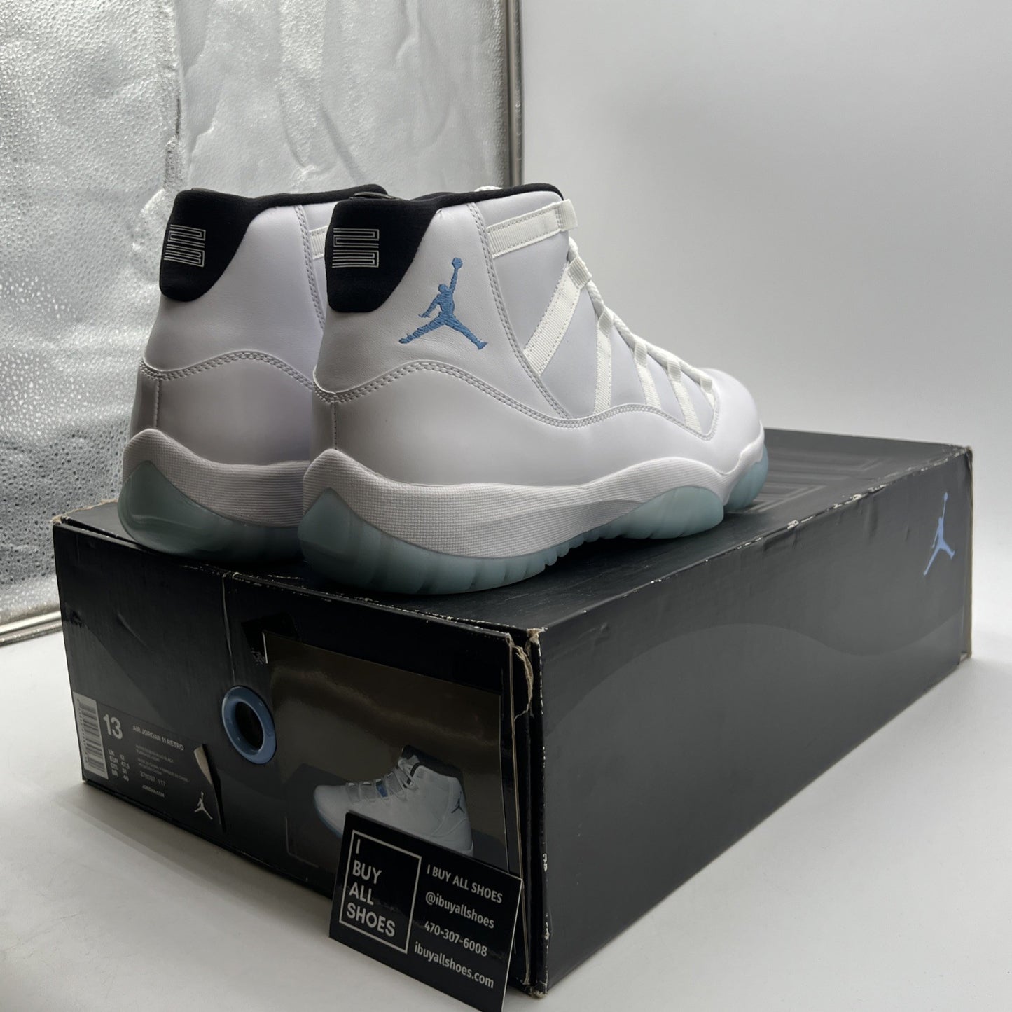 Size 13 - Air Jordan 11 Retro High Legend Blue (378037-117)
