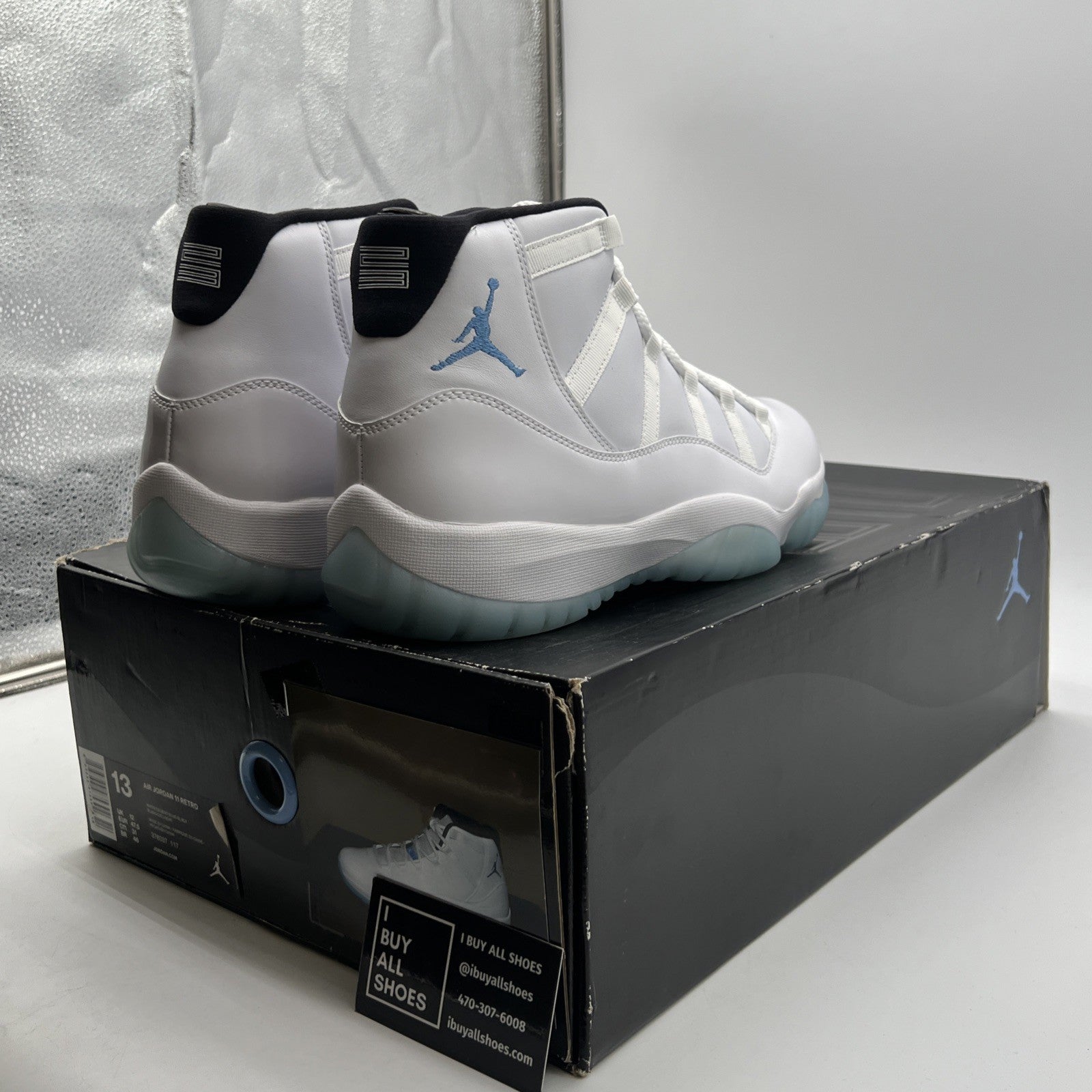Size 13 - Air Jordan 11 Retro High Legend Blue (378037-117)