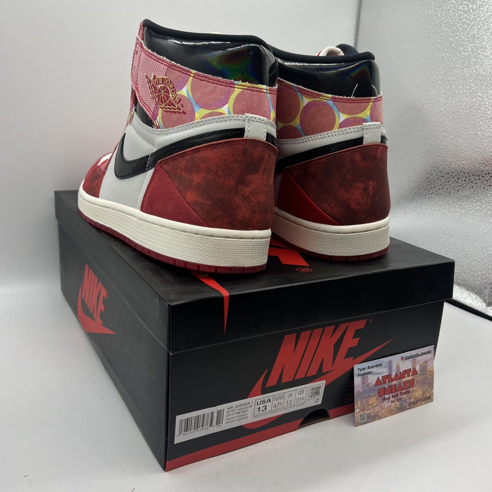 Size 13 - Jordan 1 Retro OG x Marvel High Next Chapter Brand New Og All