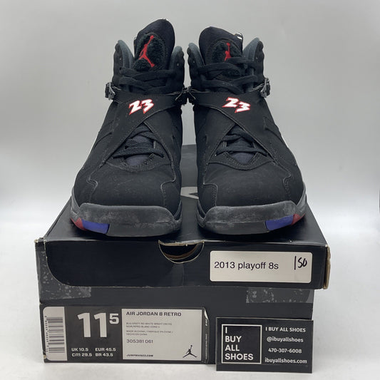 Size 11.5 - Air Jordan 8 Retro 2007 Playoff (305381-061)