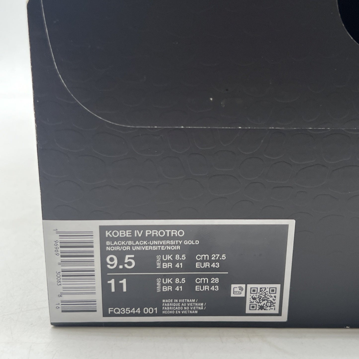 Size 9.5 - Nike Zoom Kobe 4 Protro Gift of Mamba (FQ3544-001)