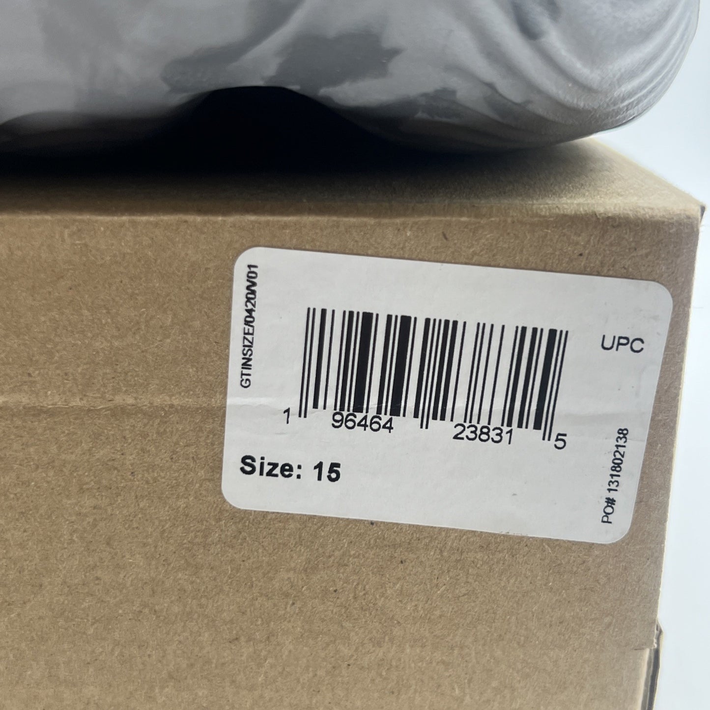 Size 15 - Adidas Yeezy Foam Runner MX Granite Grey (IE4931)