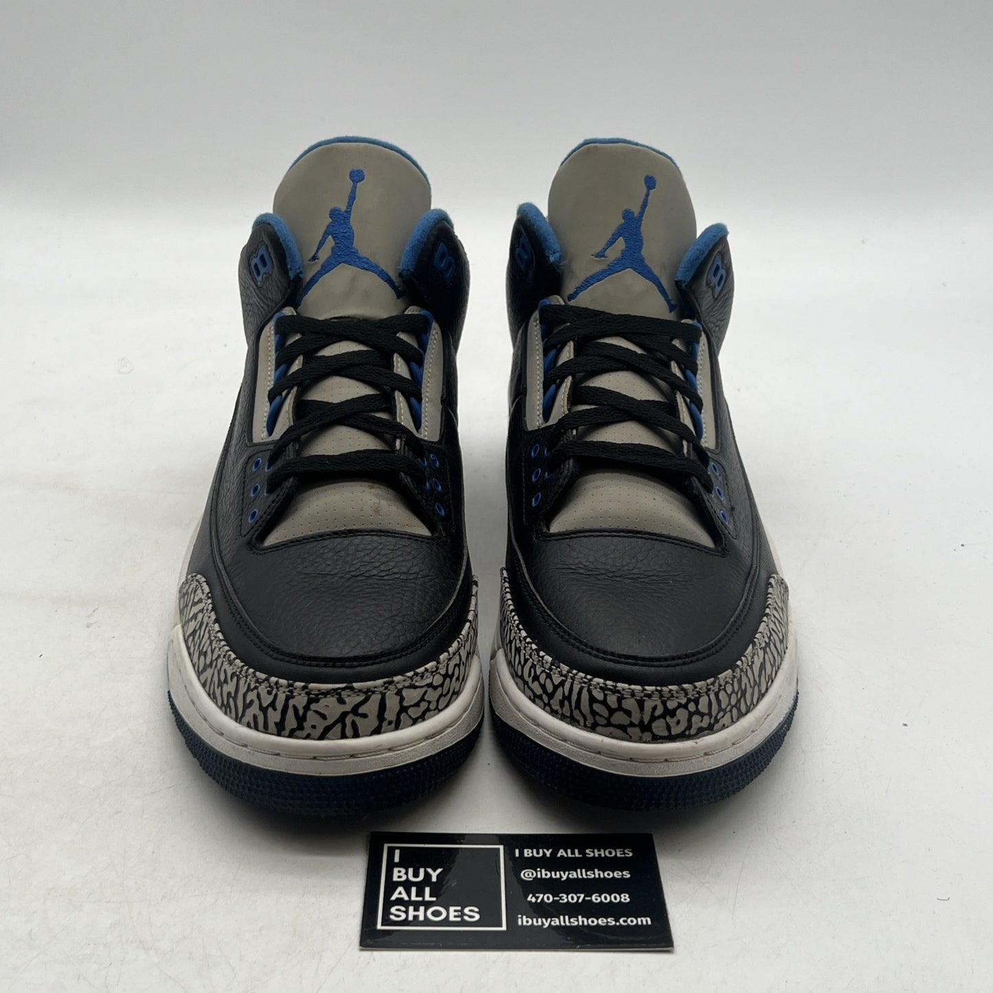 Size 13 - Air Jordan 3 Retro Sport Blue (136064-007)