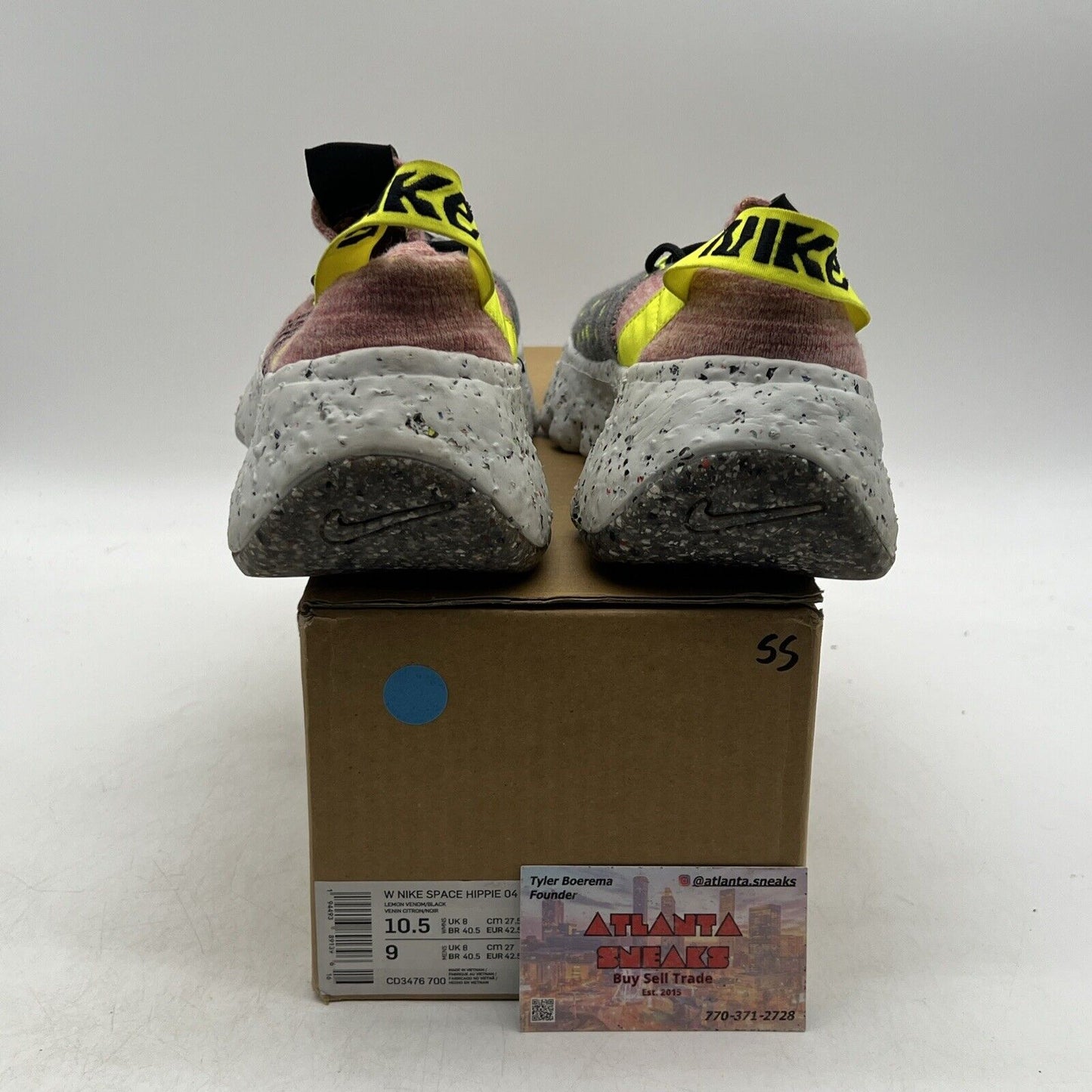 Size 10.5 - Nike Space Hippie 04 Light Arctic Pink W (CD3476-700)