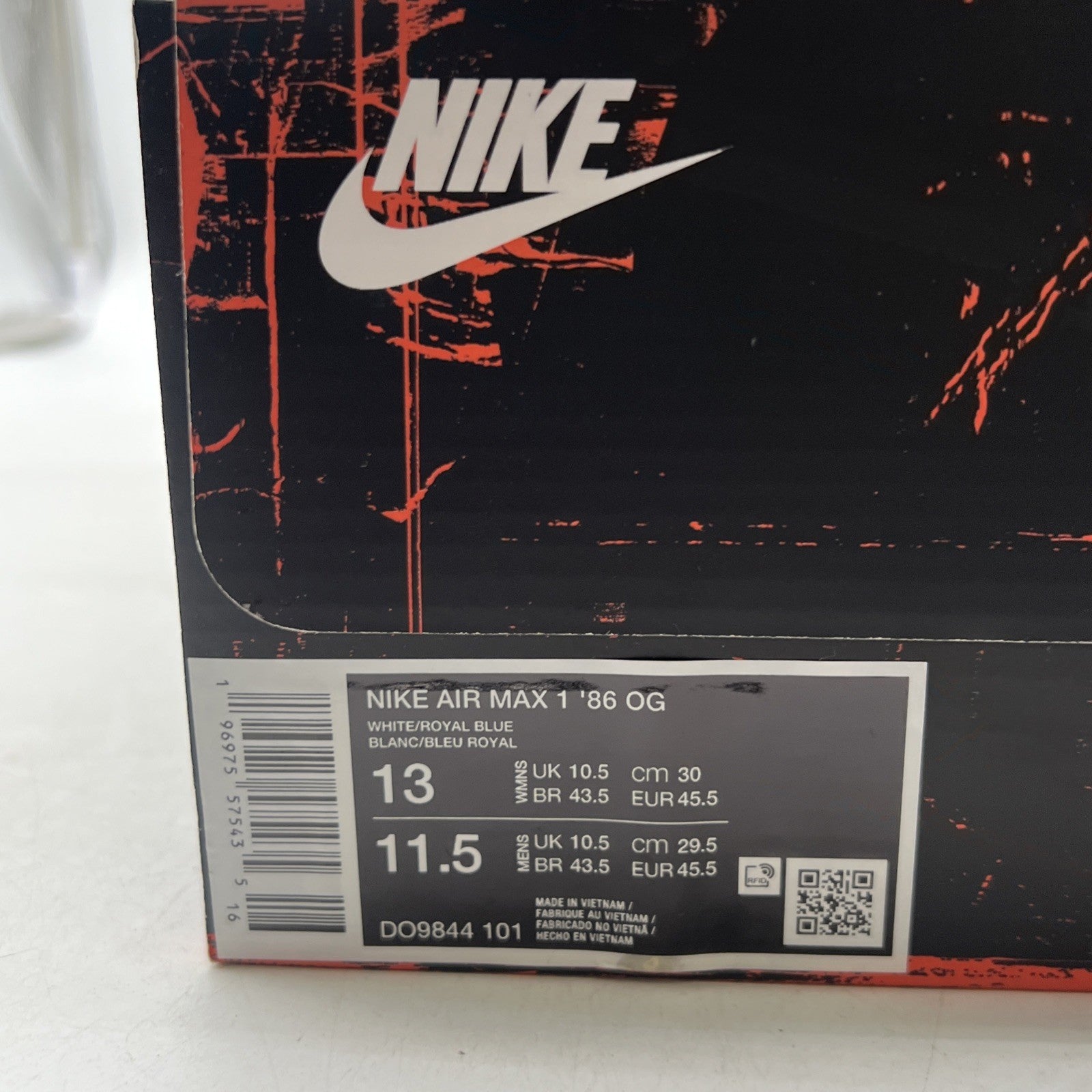 Size 13 - Nike Air Max 1 ‘86 OG Big Bubble Royal Blue  (DO9844-101)