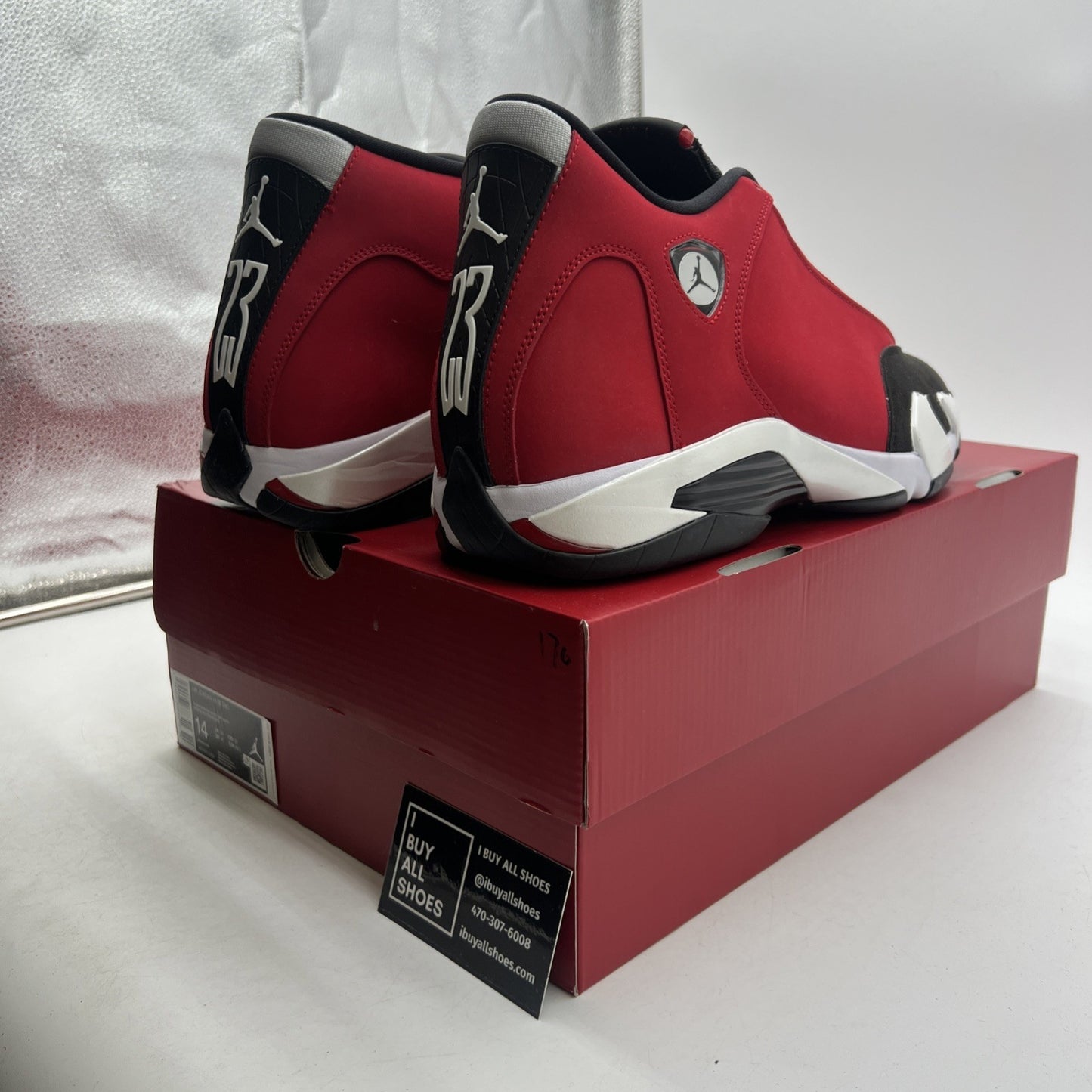 Size 14 - Air Jordan 14 Retro Gym Red (487471-006)