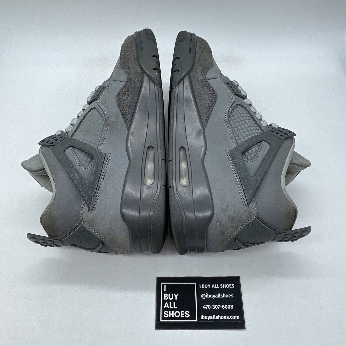 Size 8 - Air Jordan 4 Retro SE Wet Cement Grey Suede (FQ7928-001)