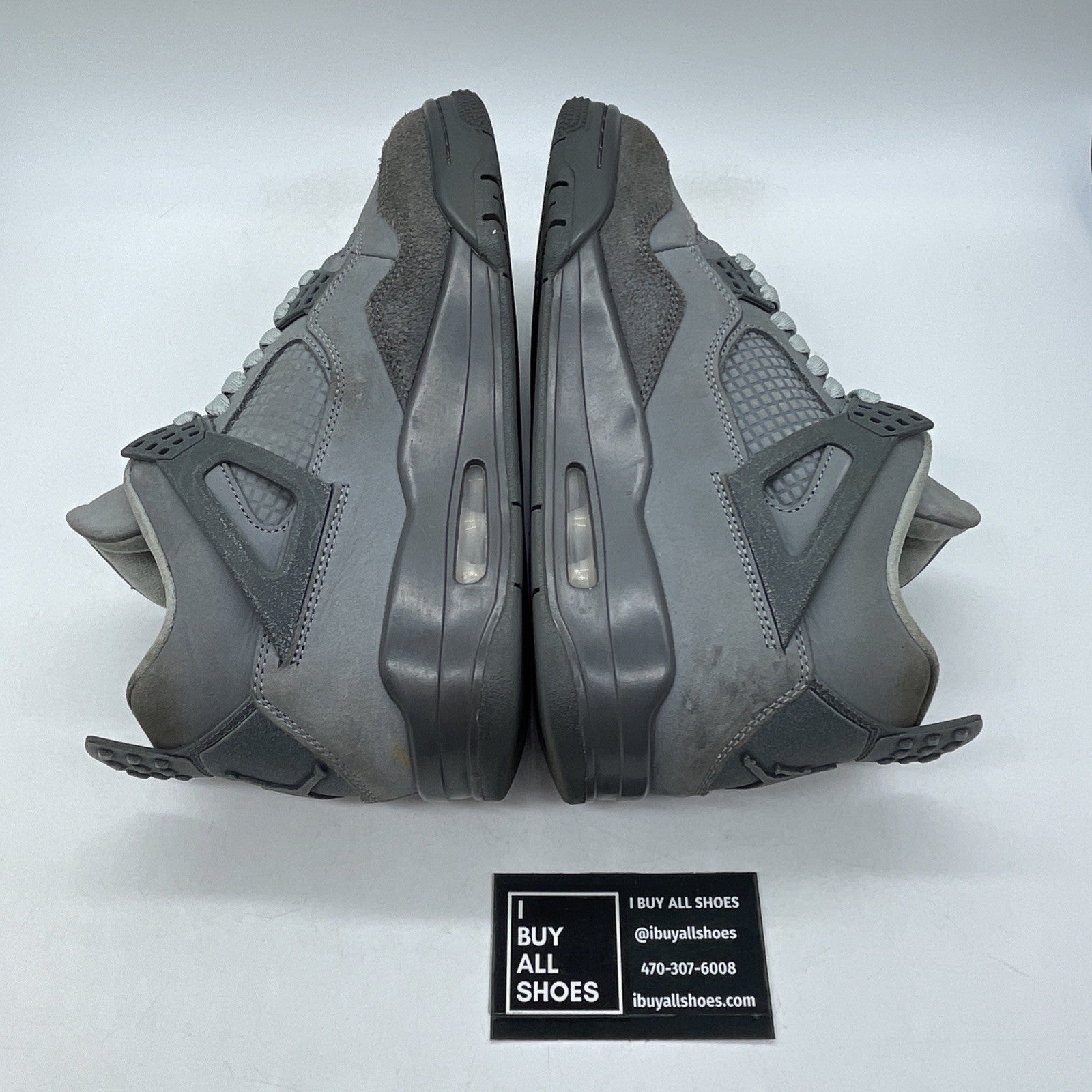 Size 8 - Air Jordan 4 Retro SE Wet Cement Grey Suede (FQ7928-001)