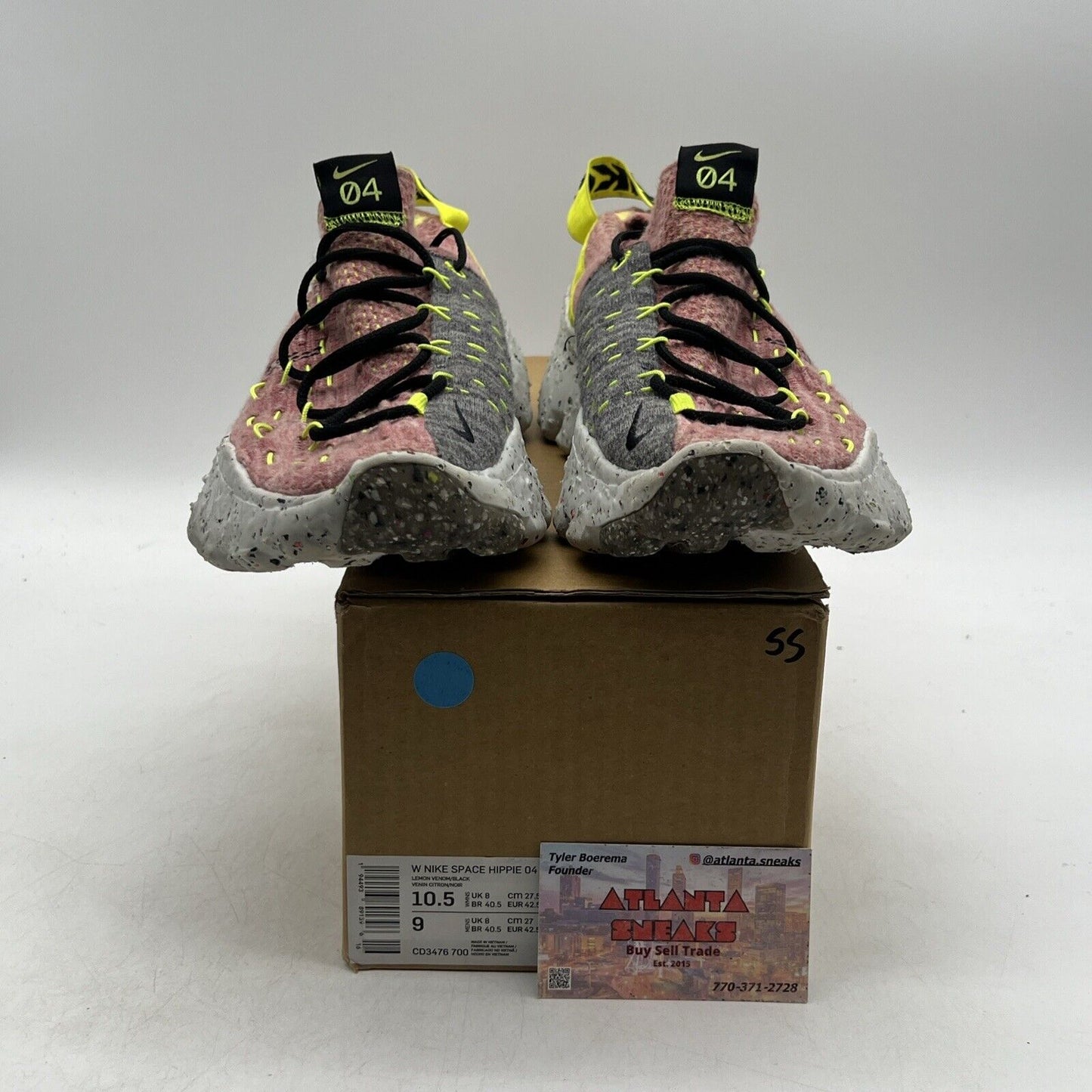 Size 10.5 - Nike Space Hippie 04 Light Arctic Pink W (CD3476-700)