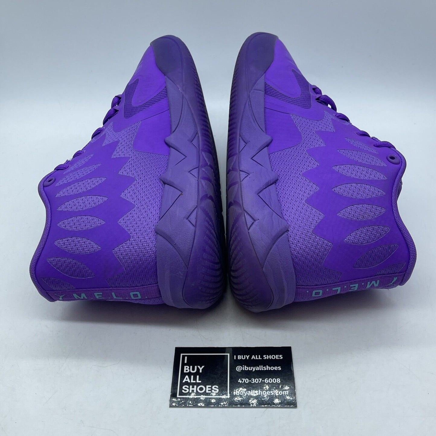 Size 12 - PUMA MB.01 Queen City Purple Blue Suede Leather (377237-10)